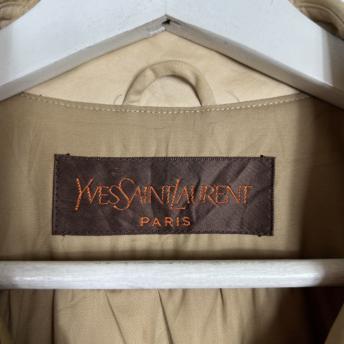 Yves Saint Laurent 🔥 YVES SAINT LAURENT PARIS TRENCH COAT Size US M / EU 48-50 / 2 - 13 Thumbnail