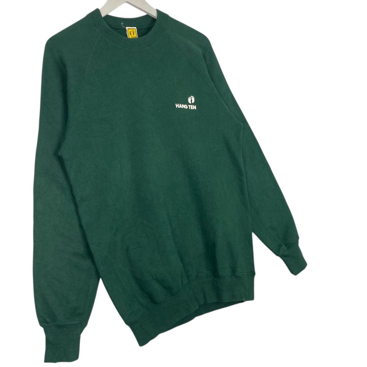 Other Vintage Hang Ten Surf Sweatshirt Crewneck Green Size L Size US L / EU 52-54 / 3 - 3 Thumbnail