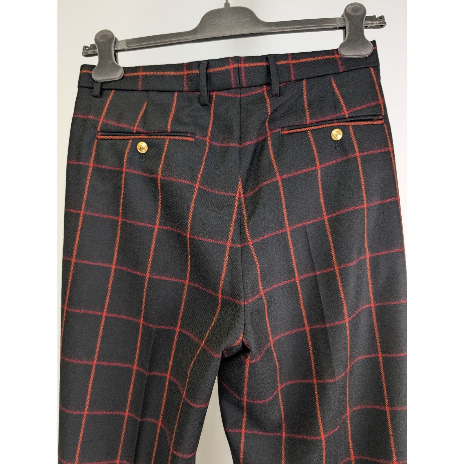 Gucci o1rshd1 Checked Dress Pant in Multicolor Size US 32 / EU 48 - 13 Thumbnail