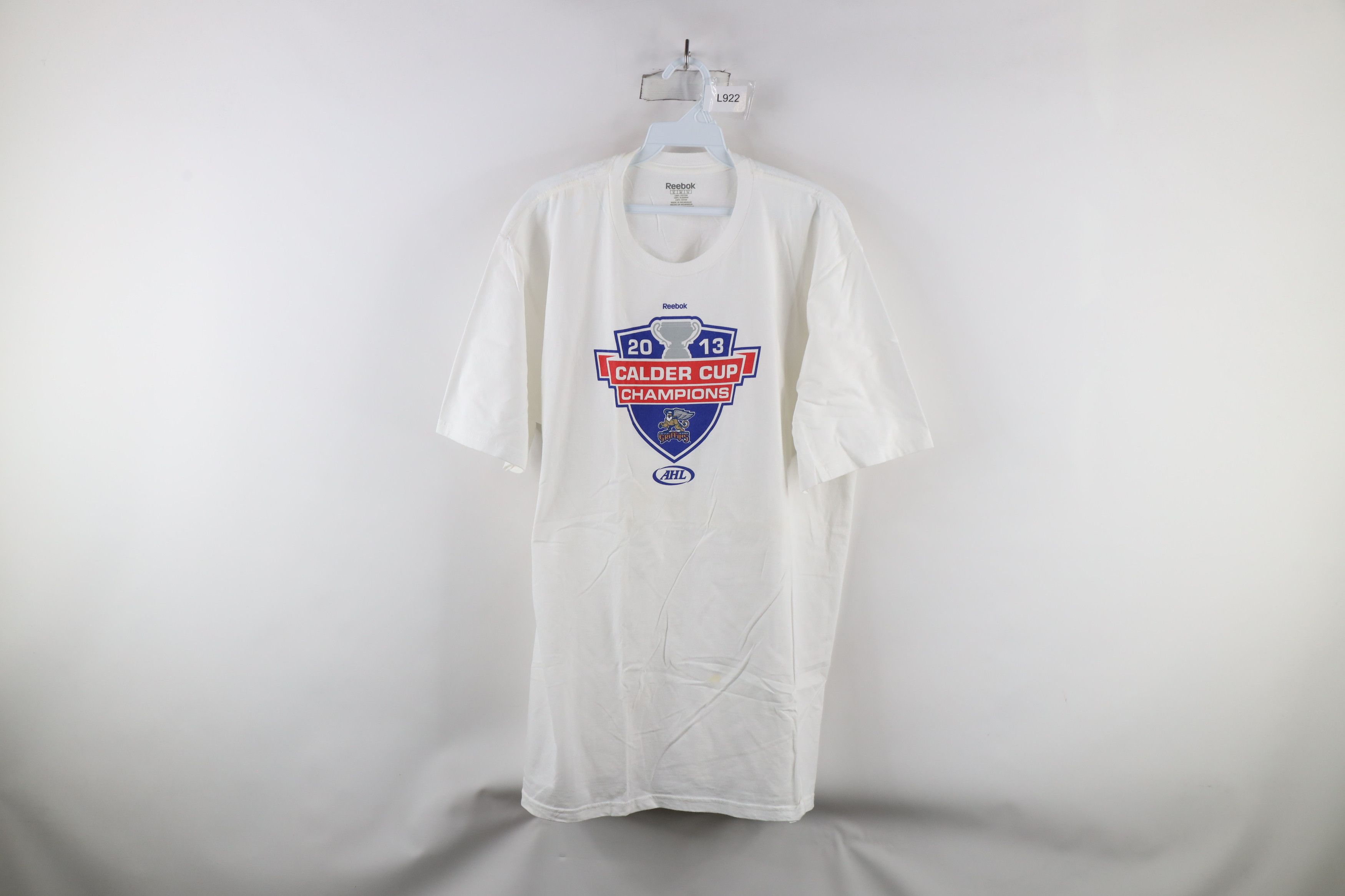 Reebok × Vintage Vintage Reebok Cup Champs Grand Rapids Griffins Hockey Shirt Size US XL / EU 56 / 4 - 1 Thumbnail