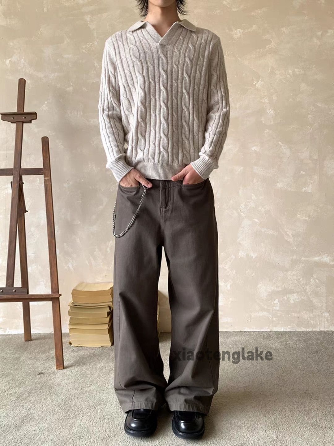 Vintage xtl Balenciaga rickowens style loose baggy cargo pants Size US 28 / EU 44 - 4 Thumbnail