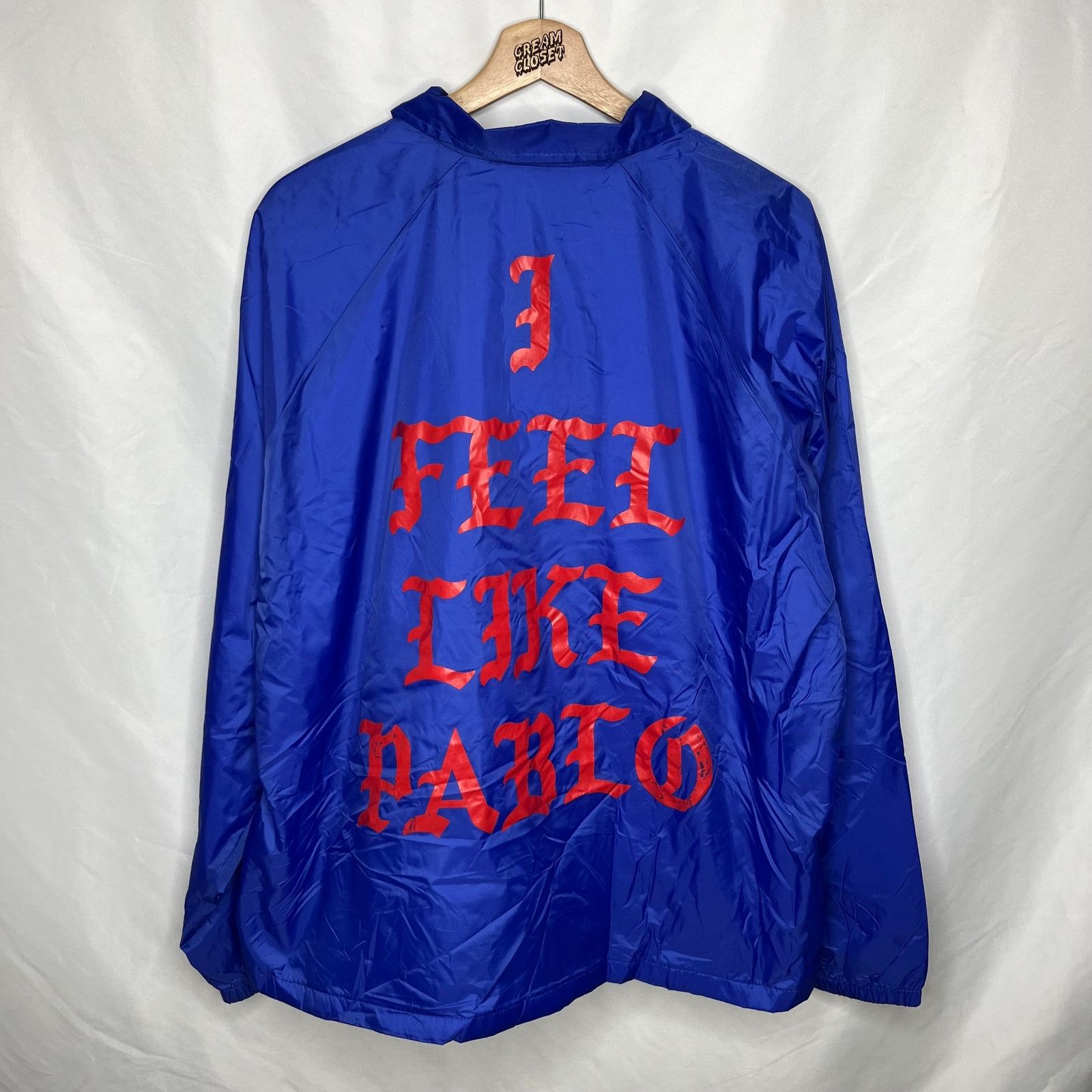 Kanye West Yeezy Ye I Feel Like Pablo Hip Hop Rap Tour Merch Jacket Grailed