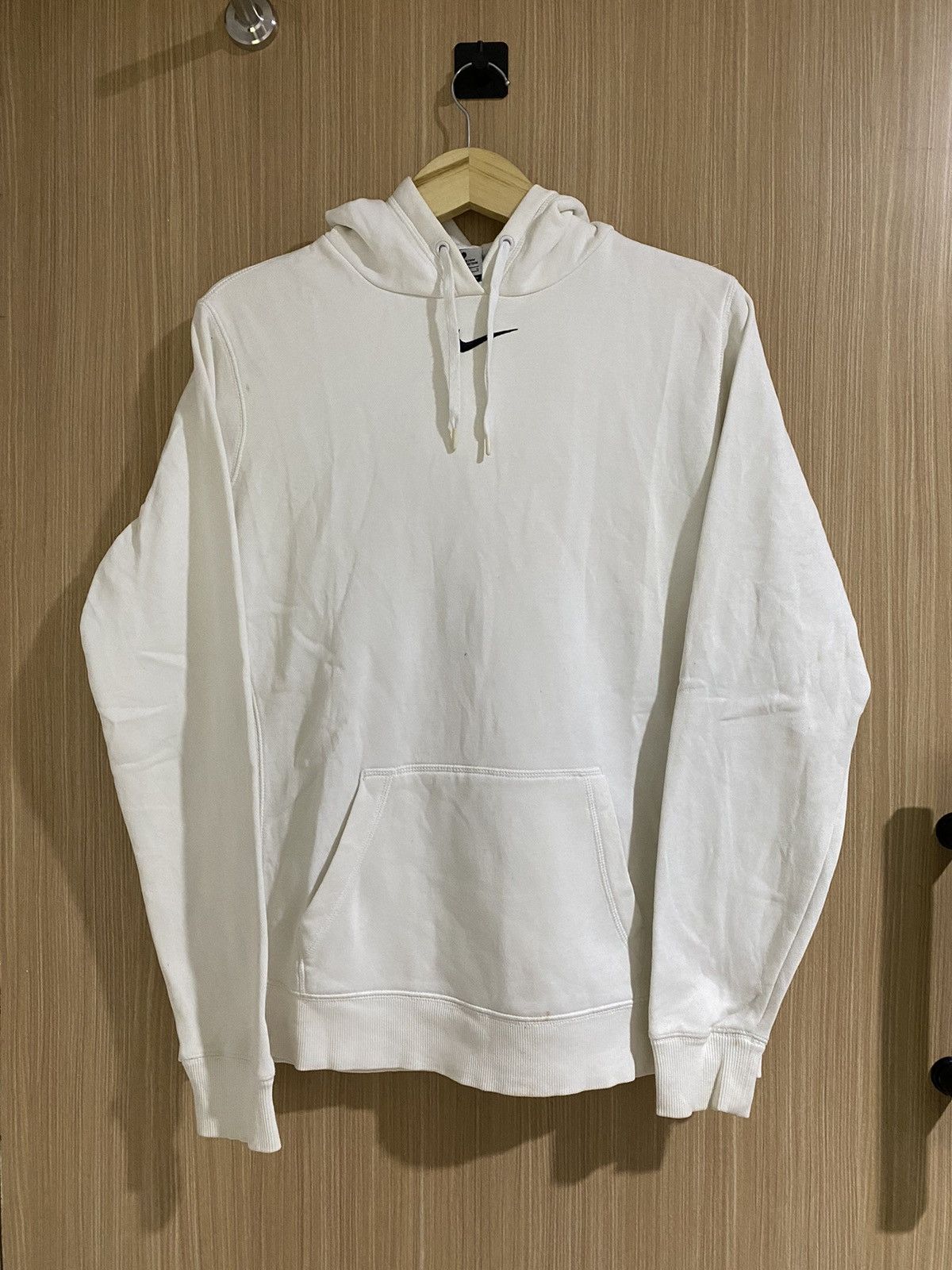Nike × Vintage nike center white hoodie eminem used Size US L / EU 52-54 / 3 - 2 Thumbnail
