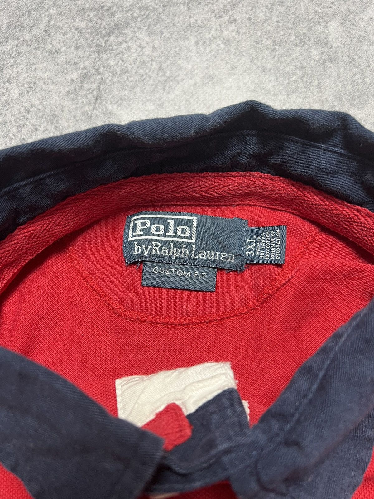 Ralph Lauren Vintage Polo Ralph Lauren Rugby Tee Shirt Y2K style 3 Size US XXL / EU 58 / 5 - 4 Thumbnail