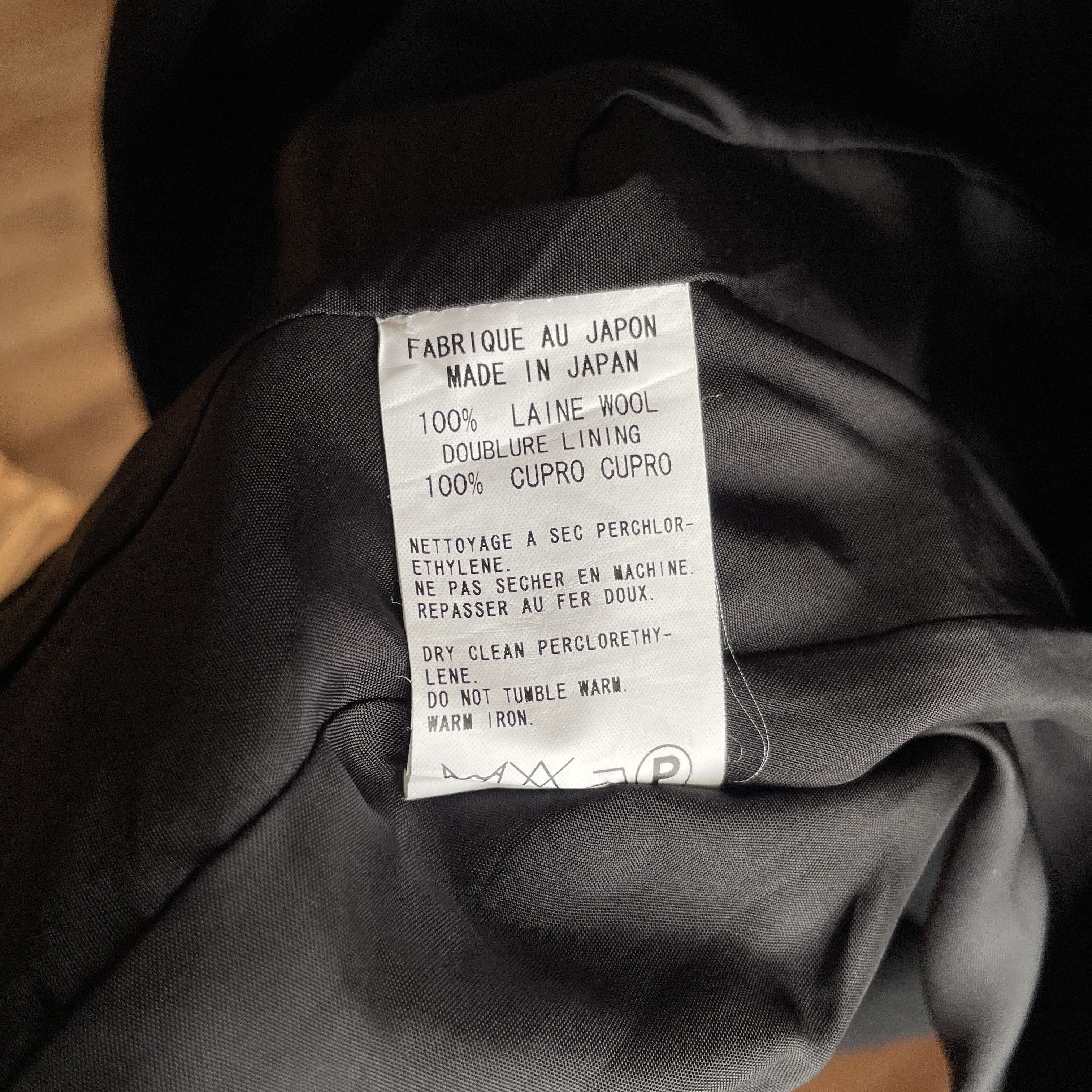 Yohji Yamamoto Y's Yohji Yamamoto AW 2010 Womens Drawstring Hem Wool Blazer Size M / US 6-8 / IT 42-44 - 13 Thumbnail