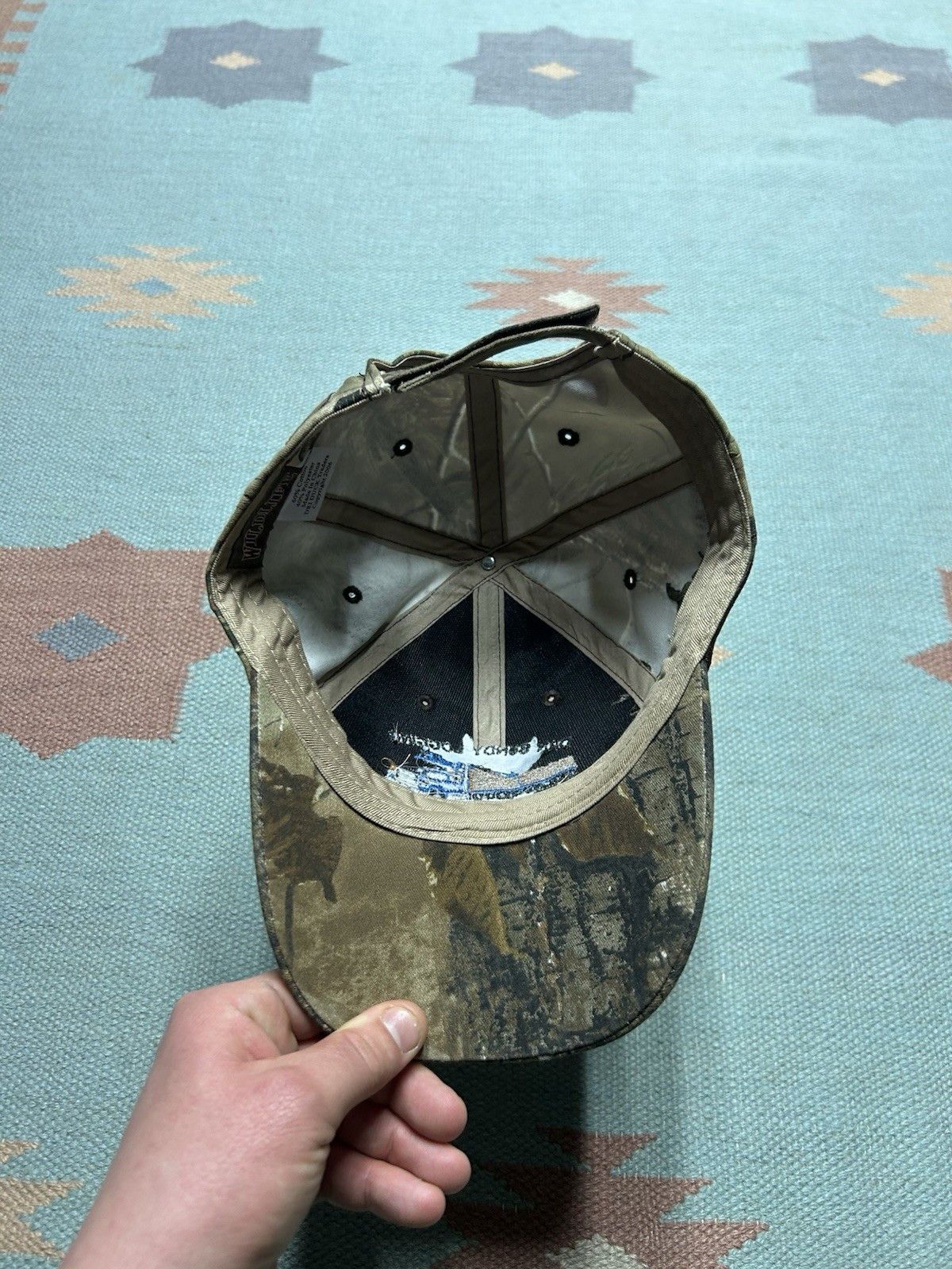 Vintage Dri Duck hat camo Dan Bundy logging Michigan truck deer wild Size ONE SIZE - 6 Thumbnail