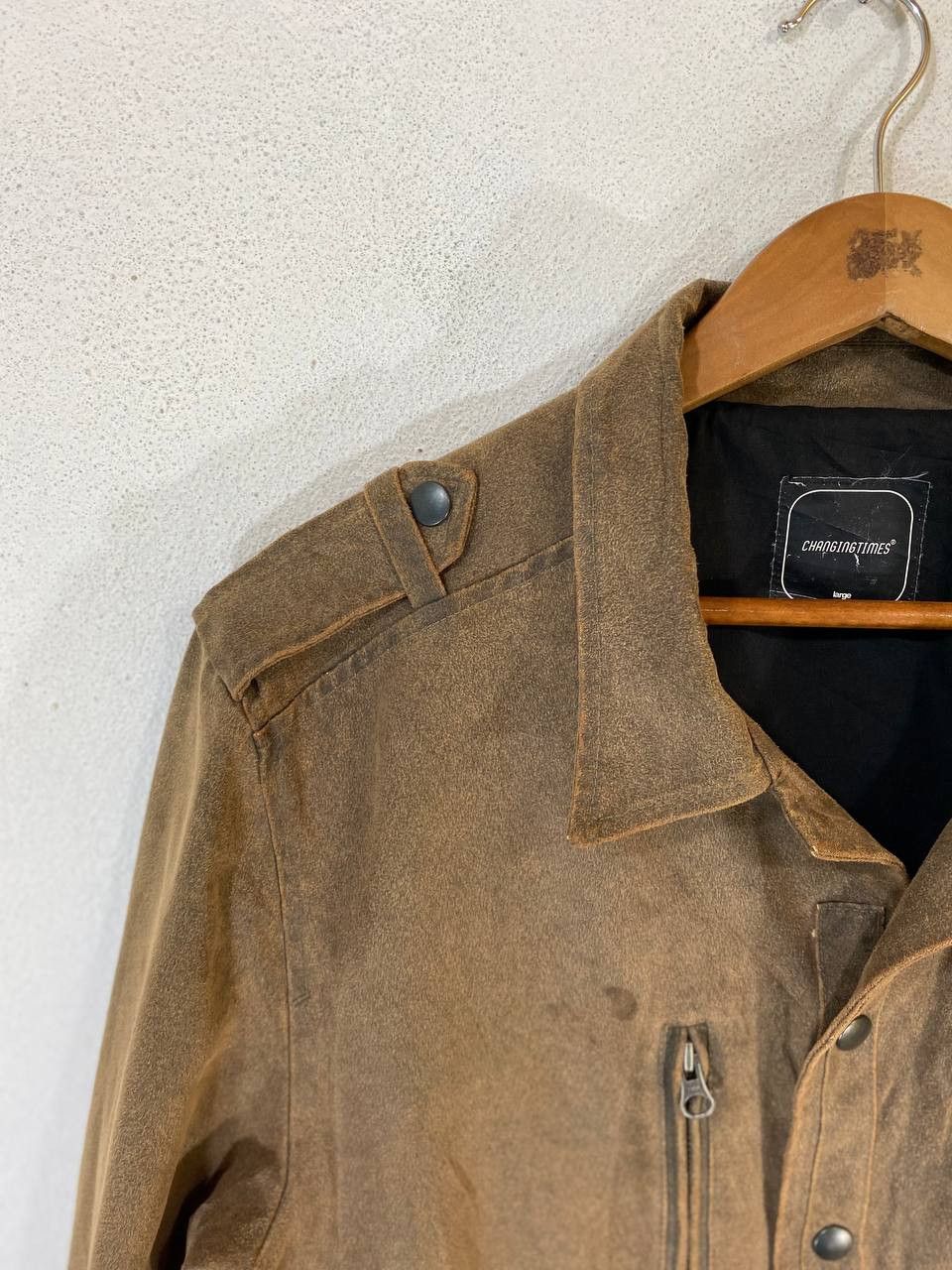 Japanese Brand changing time soft leather jacket nice design Size US L / EU 52-54 / 3 - 4 Thumbnail