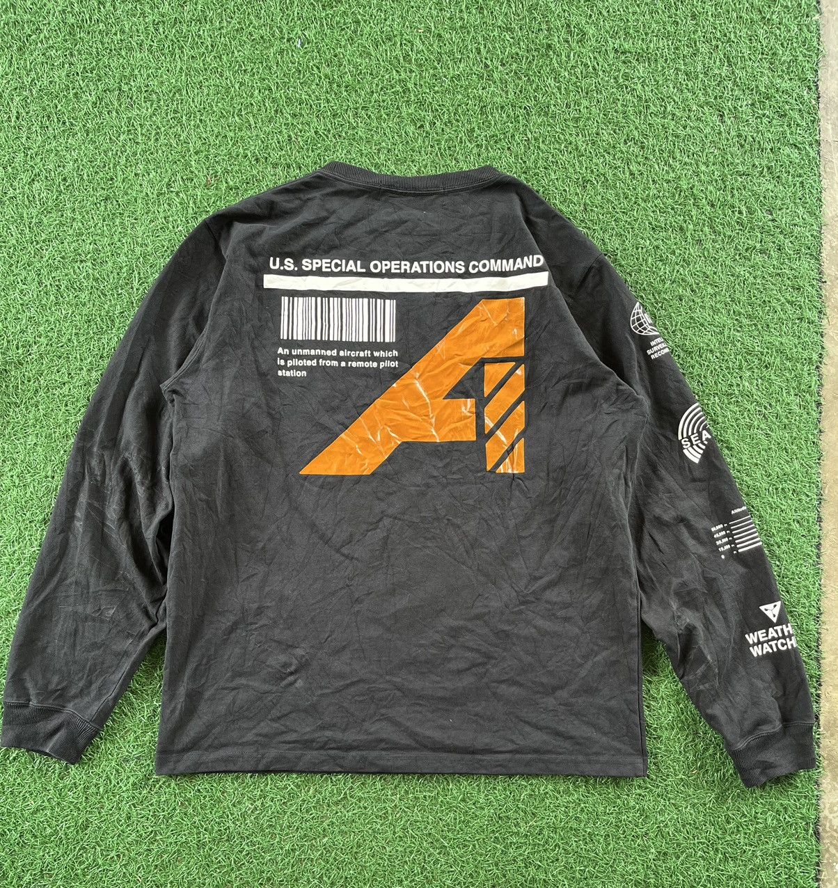 Avirex Avirex Flyers Recon Big Logo Long Sleeve Tee Size US L / EU 52-54 / 3 - 2 Thumbnail