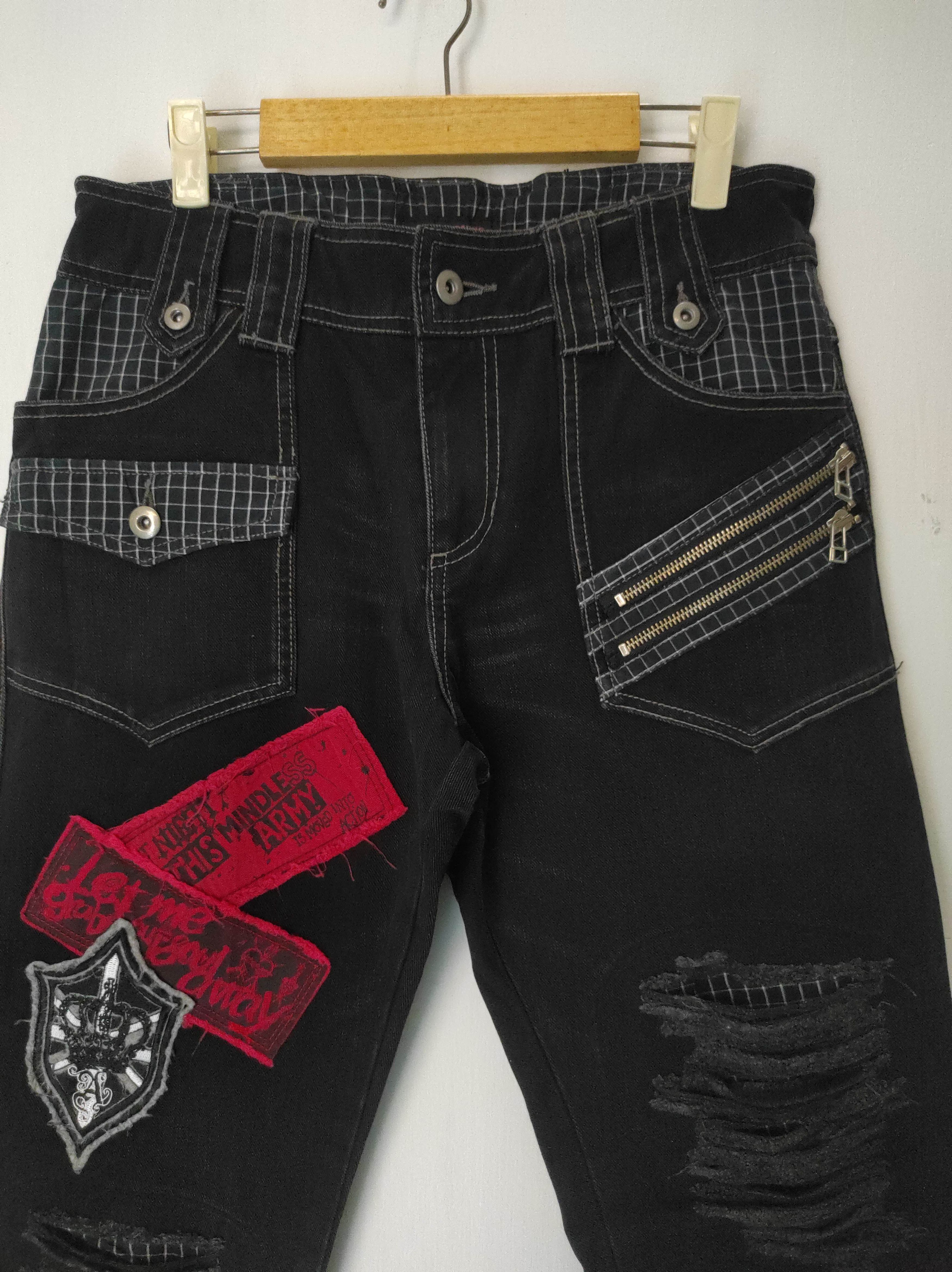 Hysteric Glamour Vintage Algonquins Punk Bondage Ankle Zip RARE Pant Size US 30 / EU 46 - 3 Thumbnail
