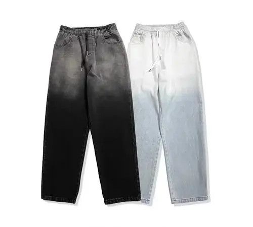 Japanese Brand 20AW Indigo Union Japan Blue Denim Faded Pants Size US 34 / EU 50 - 3 Thumbnail