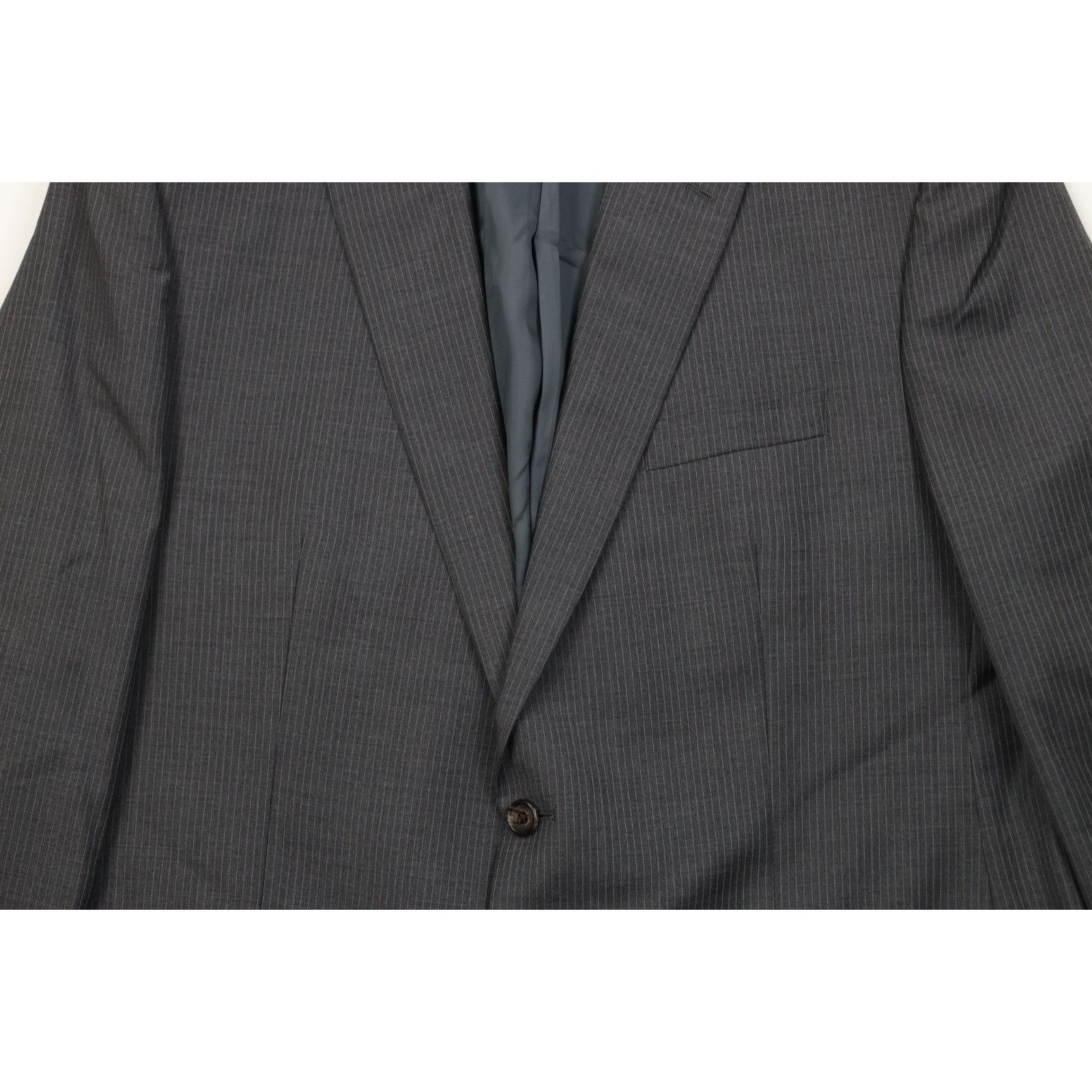 Ralph Lauren Ralph Lauren 2 Piece Wool Pinstriped Suit Wedding Size 48R - 4 Thumbnail