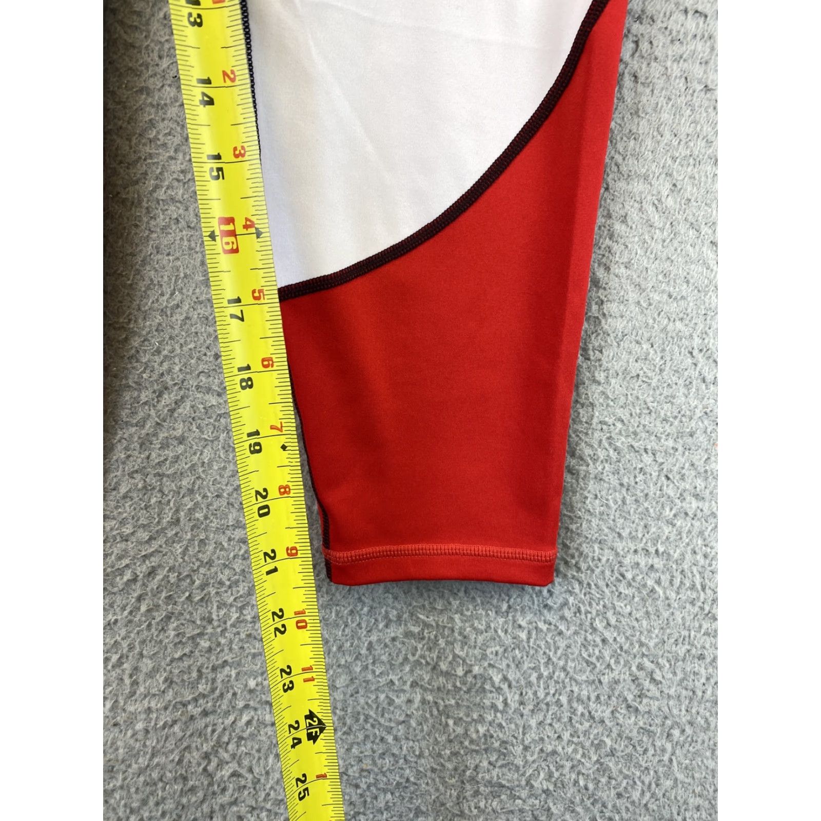 Vintage Gapfit Gap Leggings M High-Waisted Red Black White 30-55 Size 32" / US 10 / IT 46 - 7 Thumbnail
