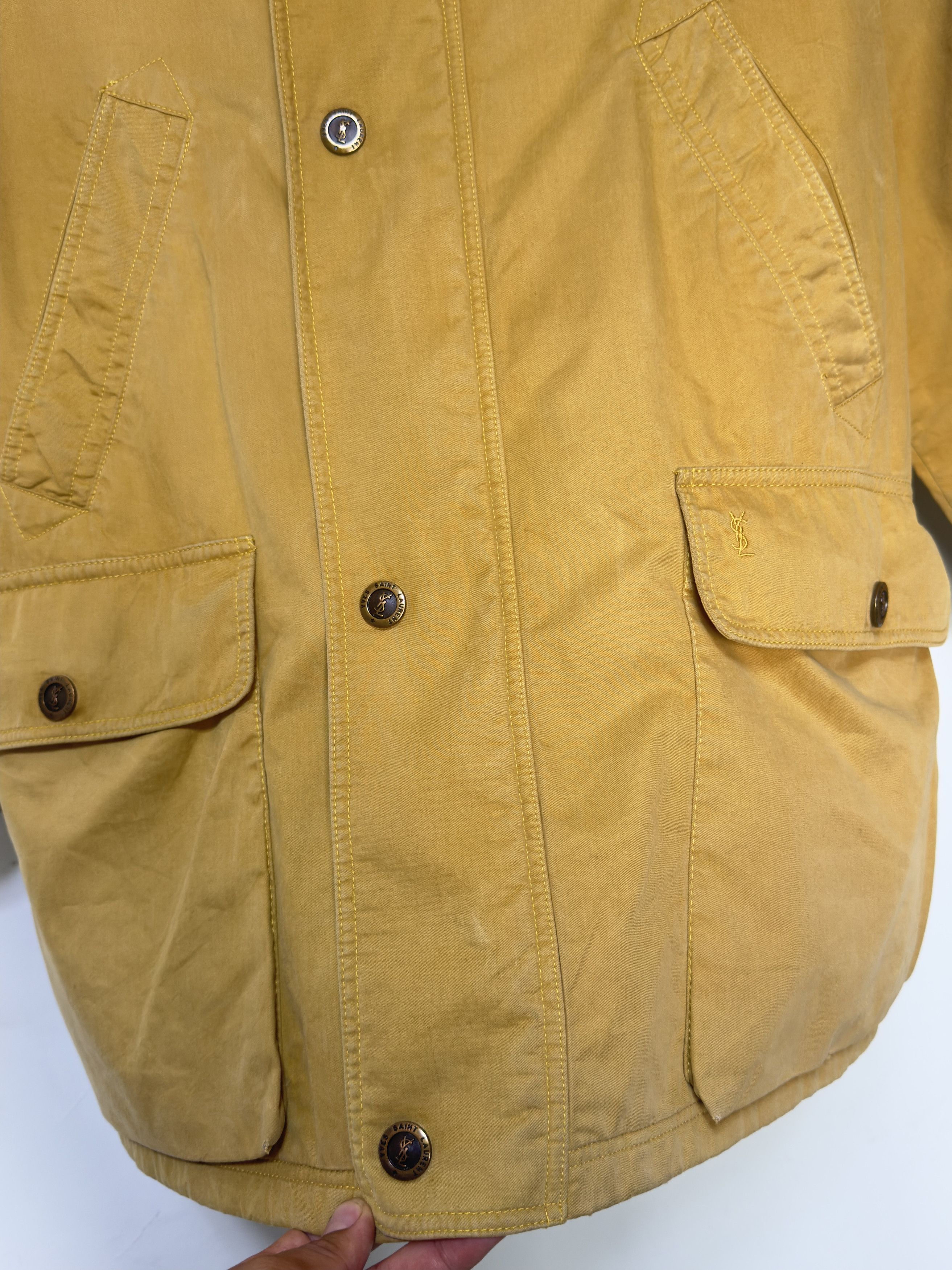Yves Saint Laurent 🔥 YSL mustard parka Yves Saint Laurent size M Size US L / EU 52-54 / 3 - 4 Thumbnail