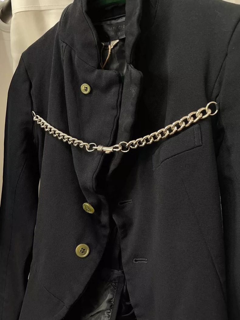 Comme des Garcons Comme des Garçons size ss Dark blue chain-trimmed polyeste Size US S / EU 44-46 / 1 - 3 Thumbnail