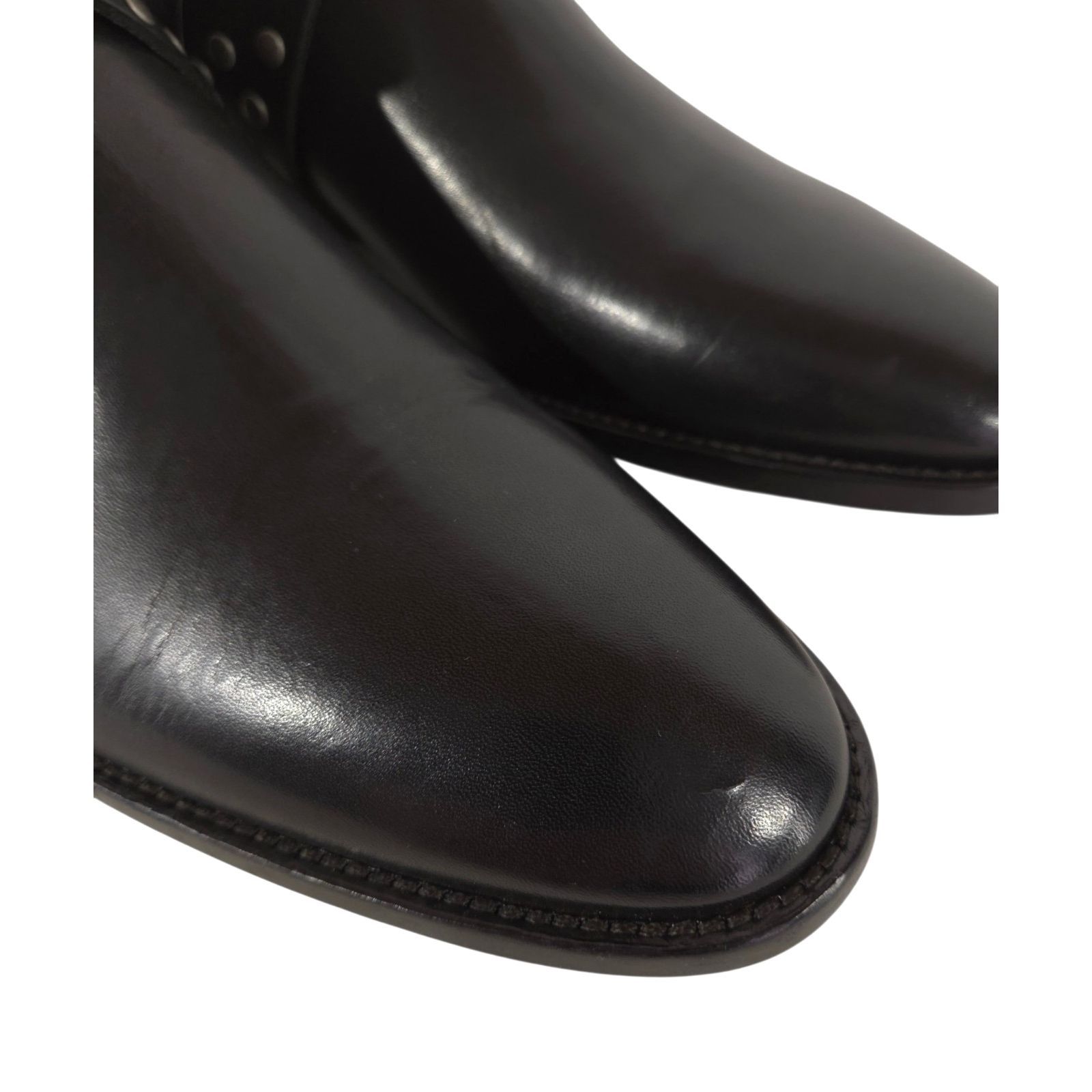 Balmain Balmain Beatle Studded Harness Boots US 13 EU 46 Mens Black Size US 13 / EU 46 - 3 Thumbnail