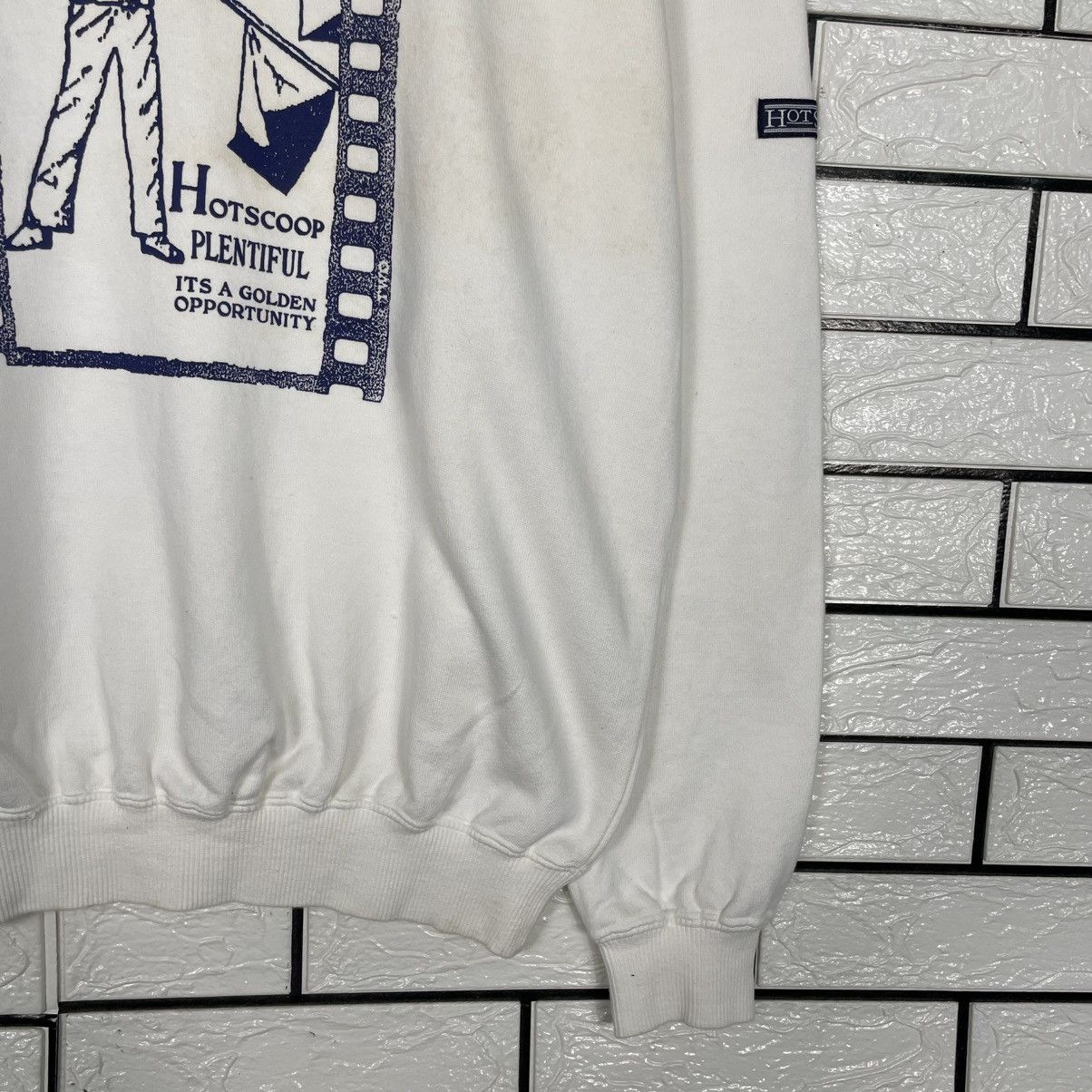 Japanese Brand Hotscoop Big Logo Crewneck Sweatshirt Size US M / EU 48-50 / 2 - 4 Thumbnail