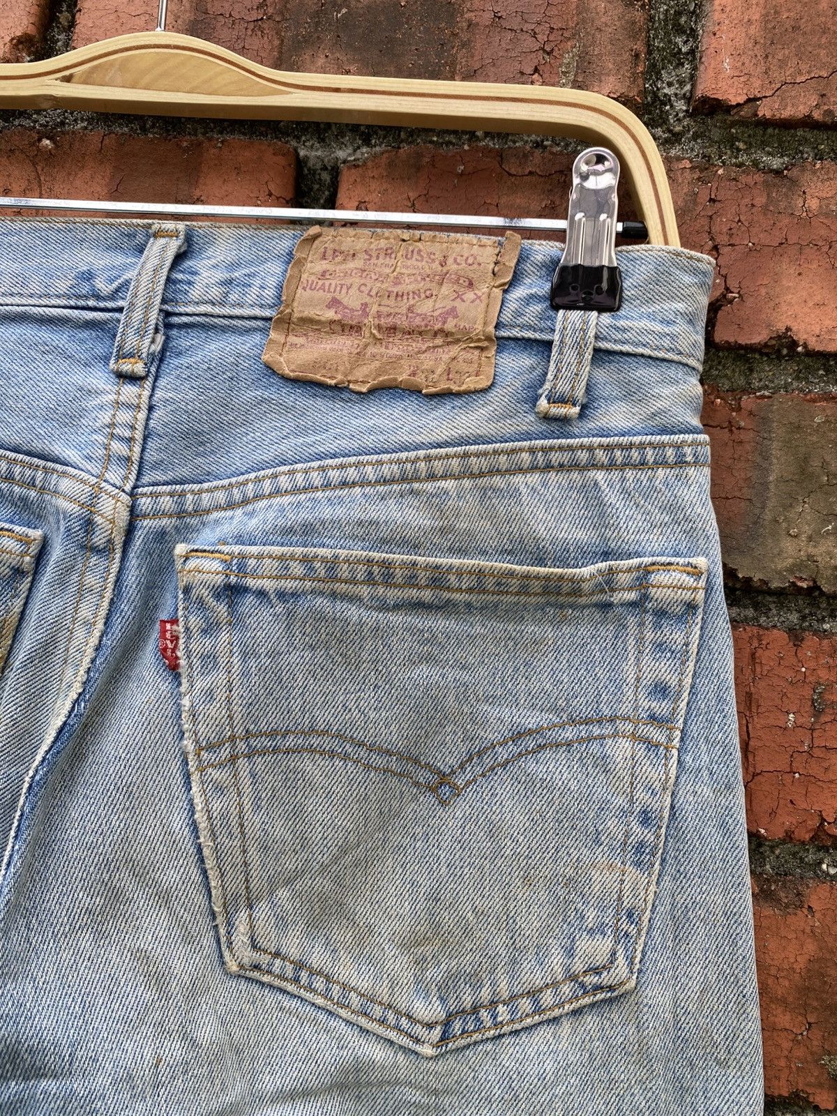 Levi's Vintage Clothing W31x29.5 Vintage levi's 501xx made in USA Size US 31 - 3 Thumbnail
