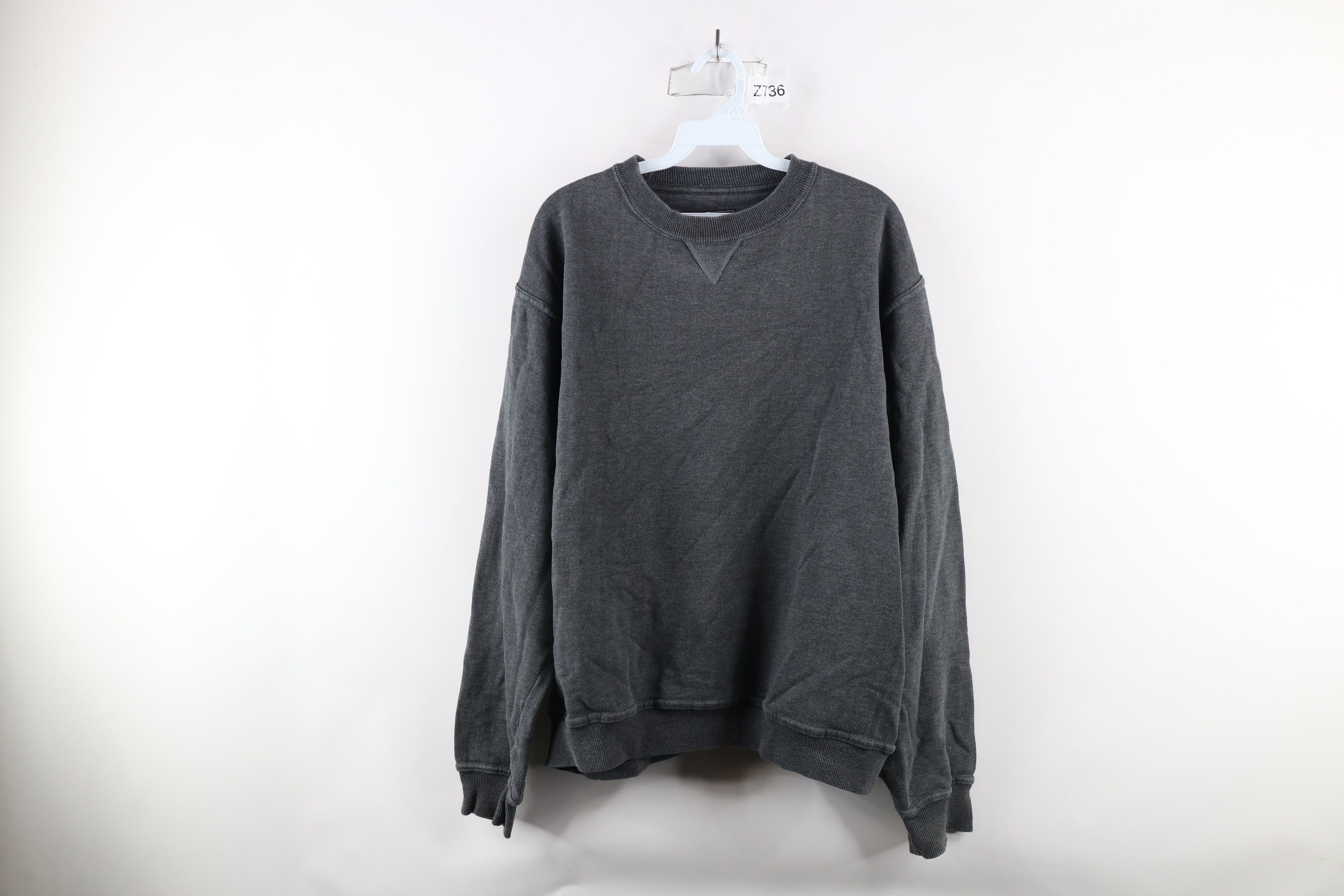 Russell Athletic Vintage 00s Russell Hoodie Charcoal | Grailed