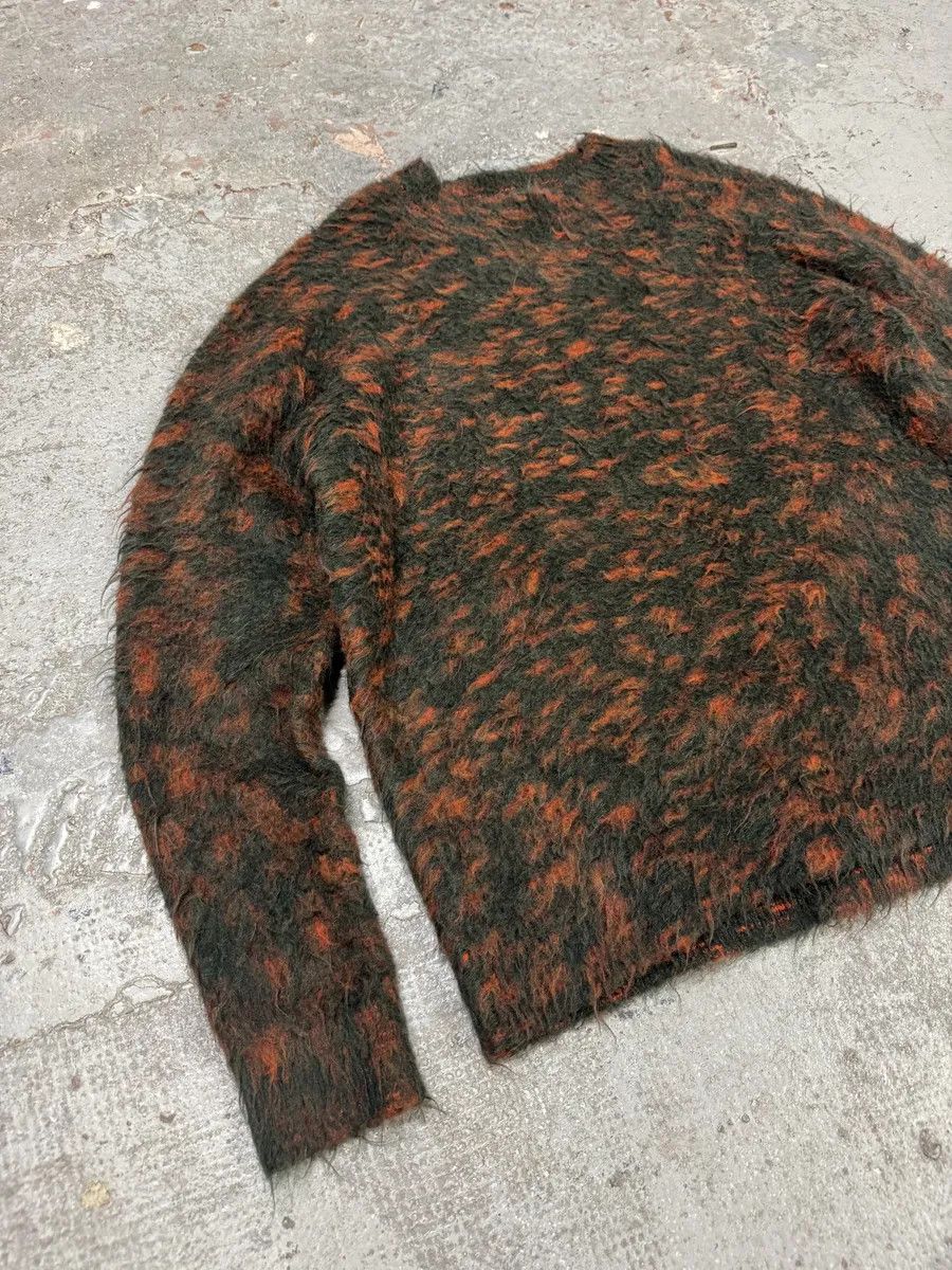 Acne Studios AW2021 Acne Studios Brushed Jacquard Mohair Crew Knit Size US L / EU 52-54 / 3 - 6 Thumbnail