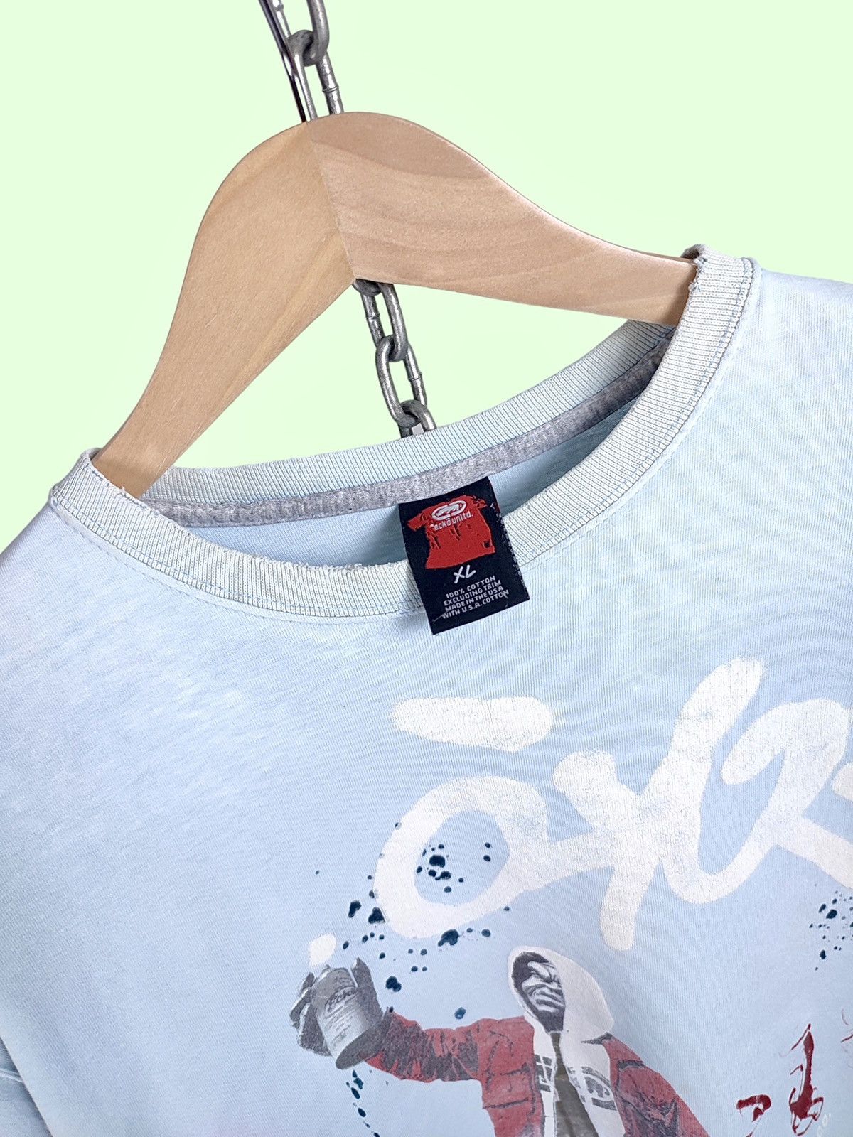 Ecko Unltd. Y2K Vintage Ecko Graffiti Distressed Print Hip-Hop Tee Size US XL / EU 56 / 4 - 9 Thumbnail