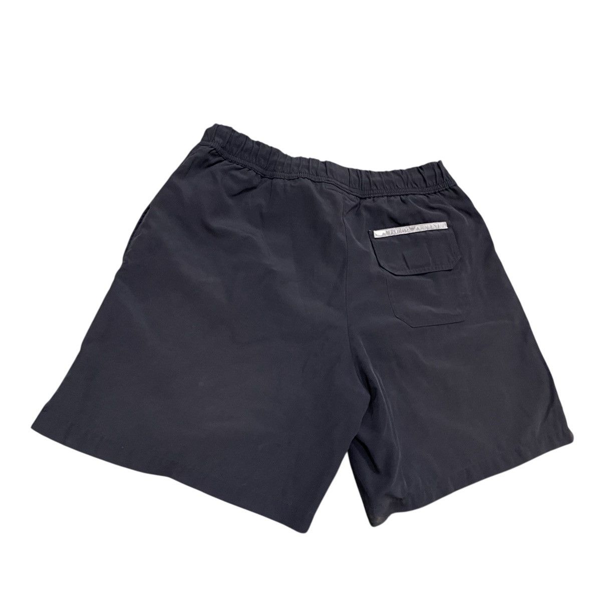Emporio Armani Rare Vintage Emporio Armani Swimwear Logo Patch Board Shorts Size US 26 / EU 42 - 4 Thumbnail