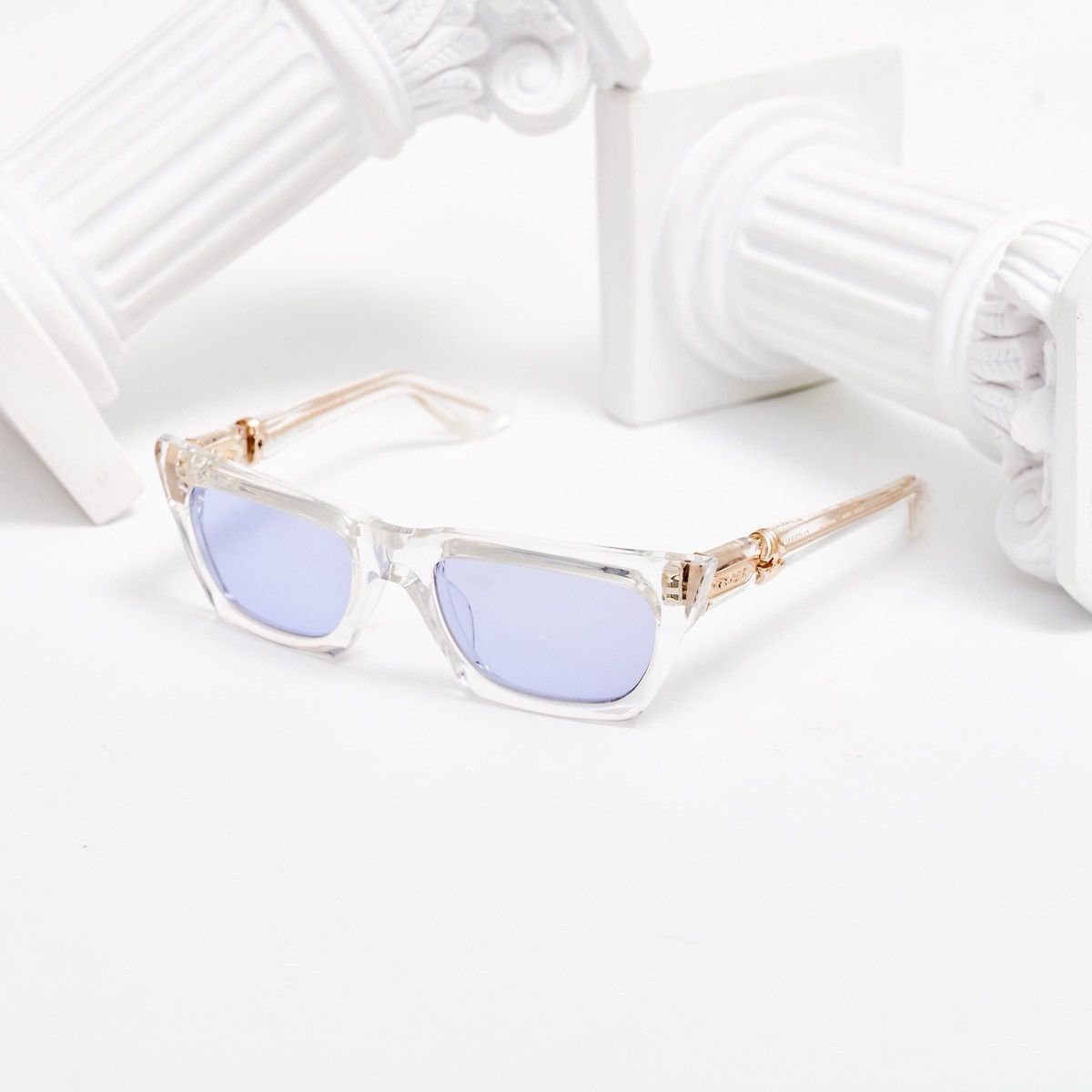 Chrome Hearts CHROME HEARTS CLITERALLY CRYSTAL SUNGLASSES Size ONE SIZE - 1 Thumbnail