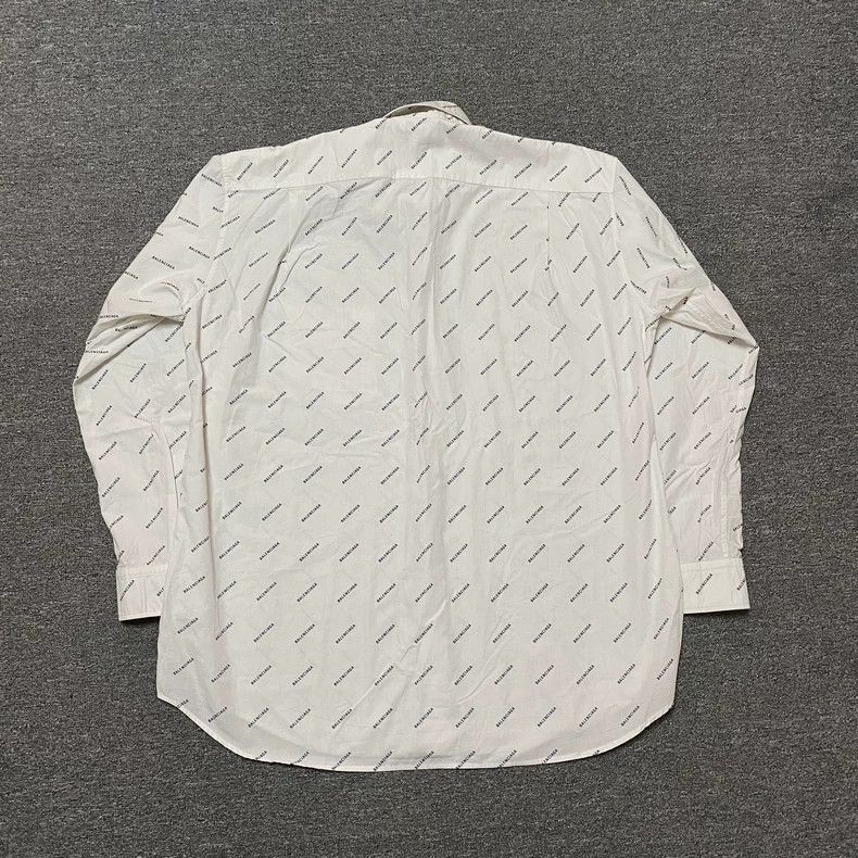 Balenciaga Balenciaga size 39 Bulletproof All-over Shirt Size US M / EU 48-50 / 2 - 2 Thumbnail