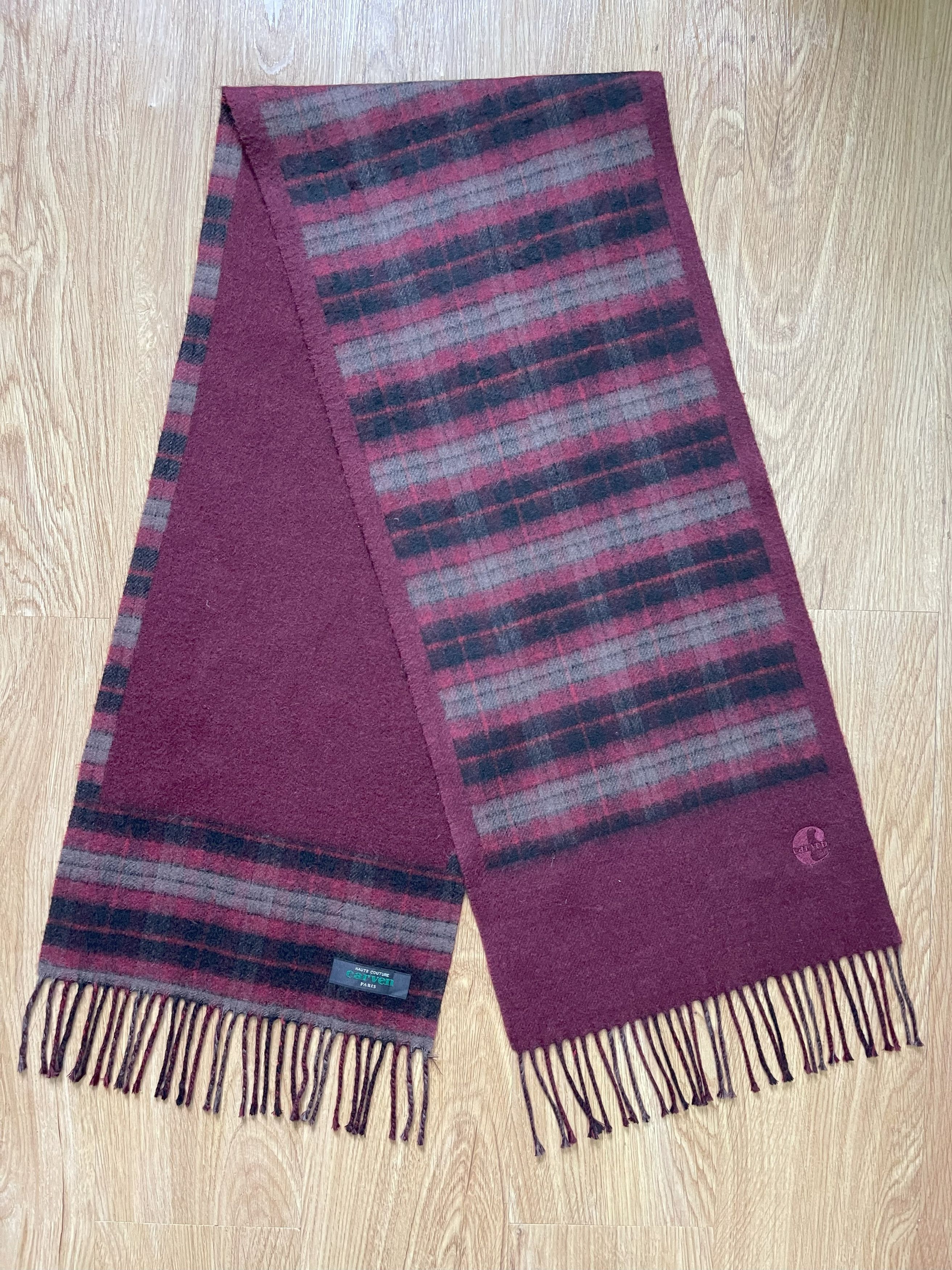 Carven Vintage Carven Scarf / Muffler - 6095 Size ONE SIZE - 7 Thumbnail