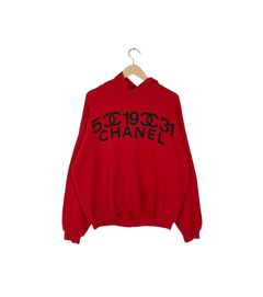 Vintage on sale chanel crewneck