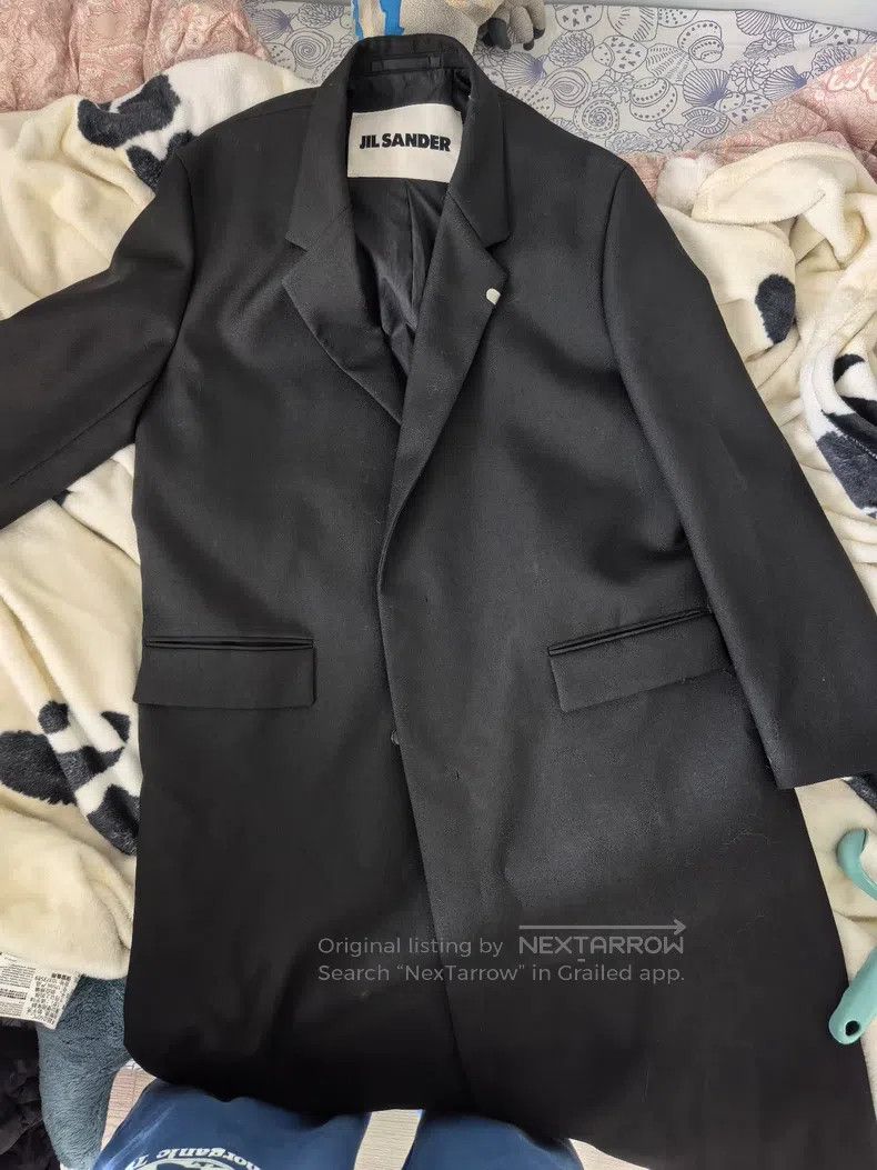 Jil Sander Jil Sander size 48 Black wool coat Size M / US 6-8 / IT 42-44 - 5 Thumbnail