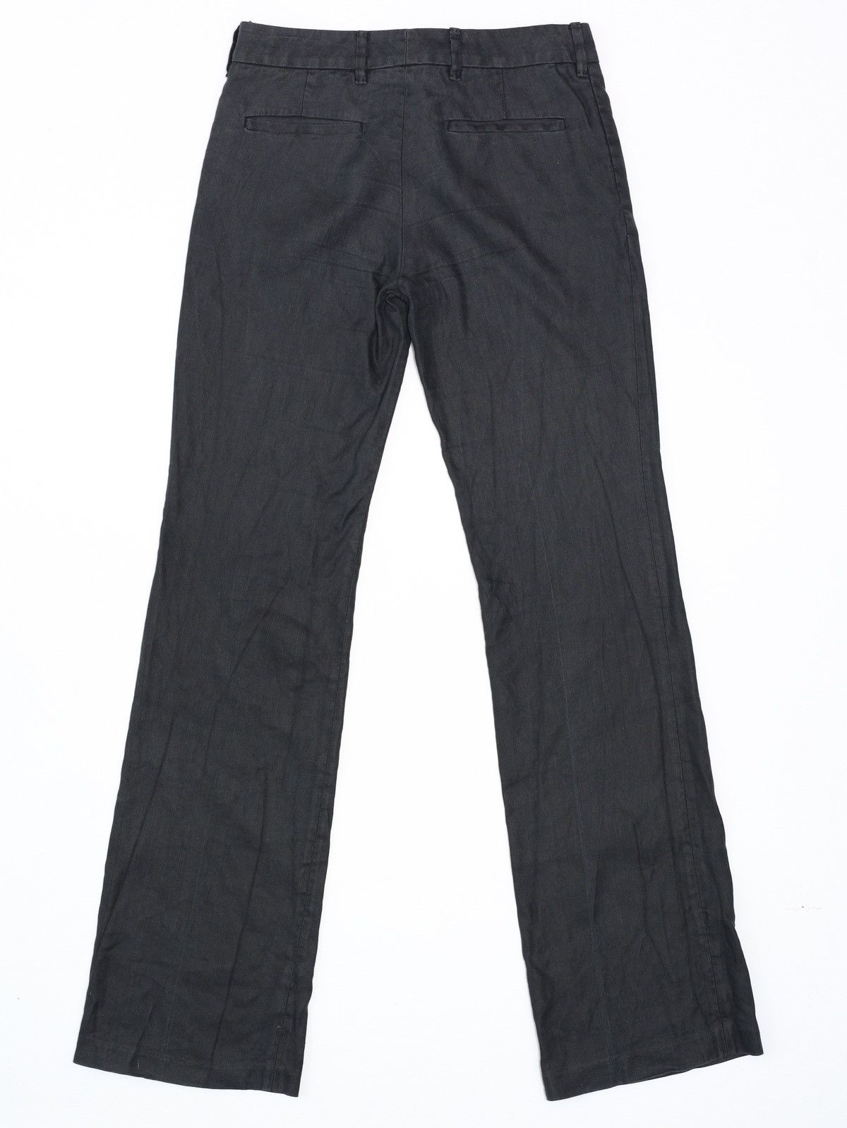 Gucci Gucci Hemp Silk Washed Black Pants Trousers Size 26" / US 2 / IT 38 - 12 Thumbnail