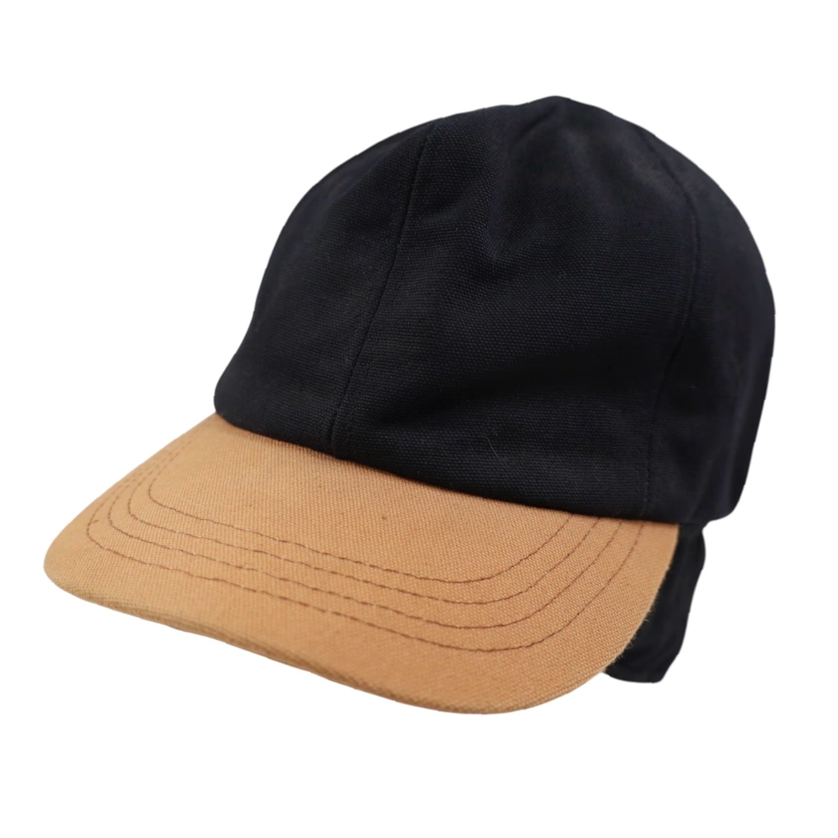 Carhartt VINTAGE Carhartt Quilted Snow Cap Black Men's One Size OS Snow Cap Size ONE SIZE - 2 Thumbnail