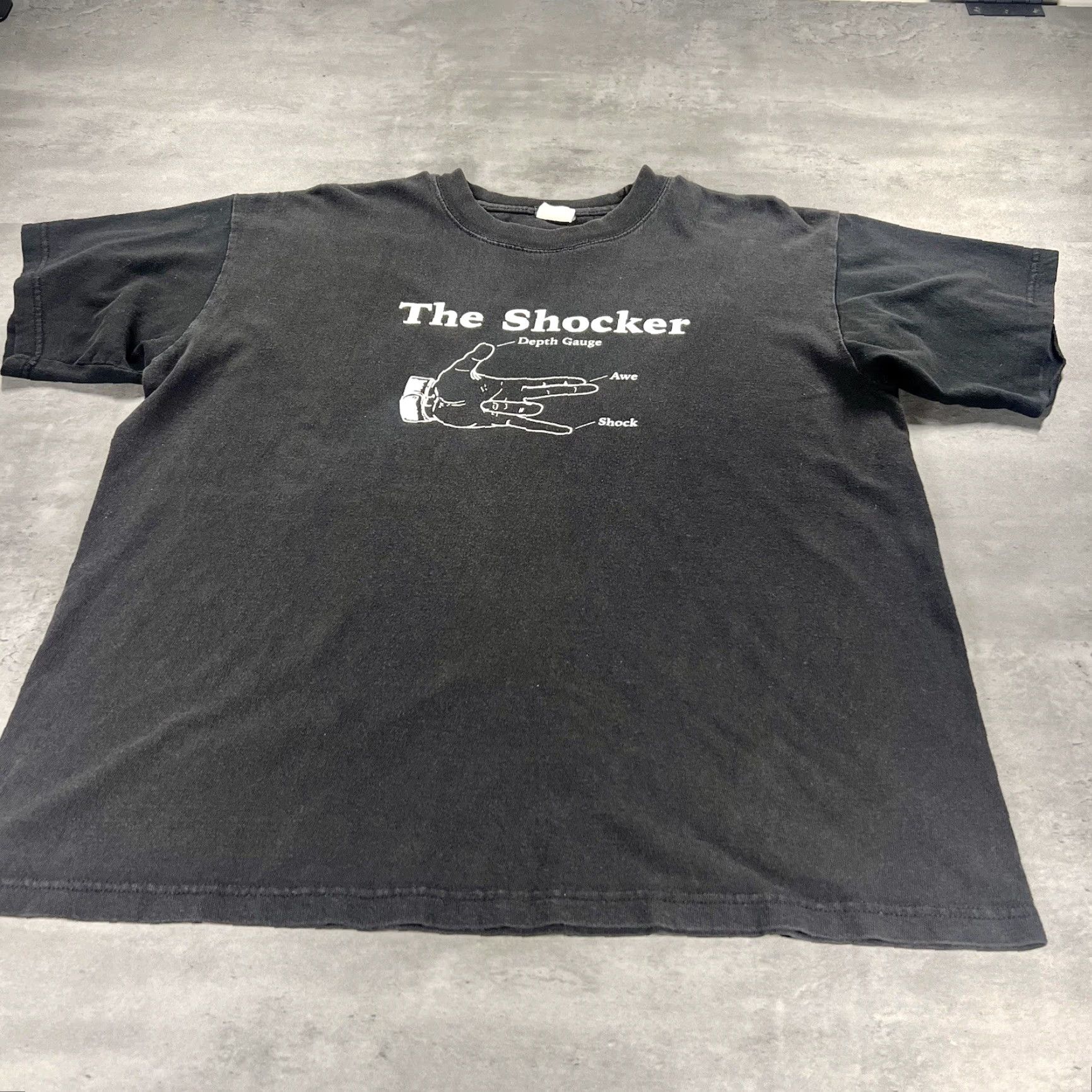 Vintage VINTAGE Parody Shirt 90s Y2K Adult M Black Cotton Short Sleeve Crew Neck Logo Size US M / EU 48-50 / 2 - 3 Thumbnail