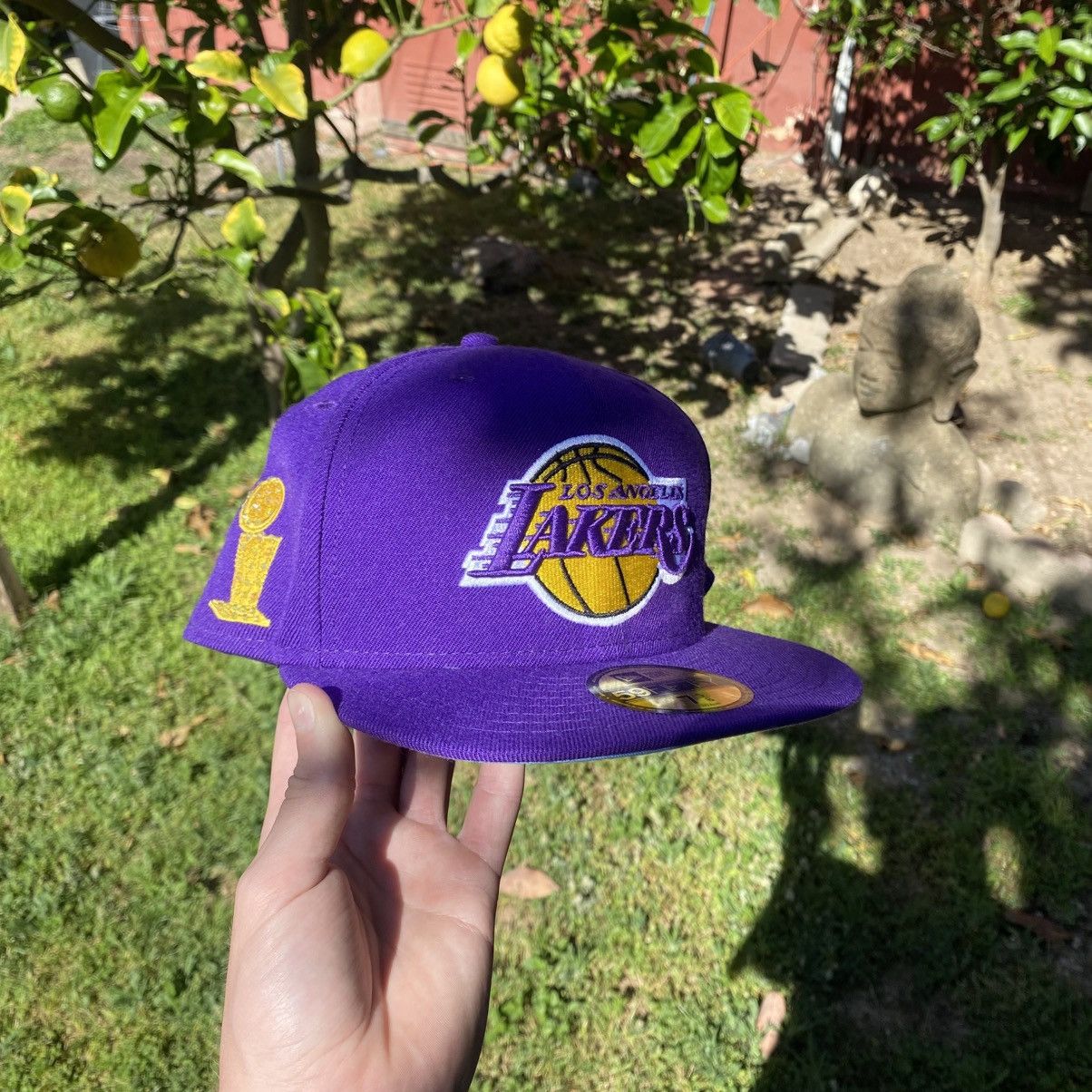 Bodega × New Era Lakers Wool Championship Fitted 7 5/8 Size ONE SIZE - 1 Thumbnail