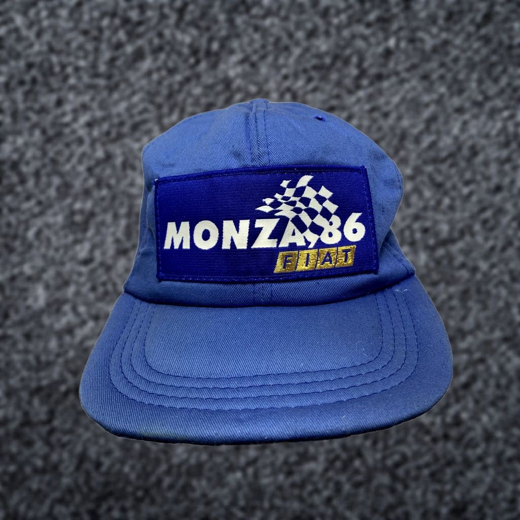 Vintage Fiat Monza 86 Vintage Adjustable Snapback Cap Men One Size Blue Cap 1986 Vintage Fiat Monza 86 Snapback Men Blue Size ONE SIZE - 1 Thumbnail