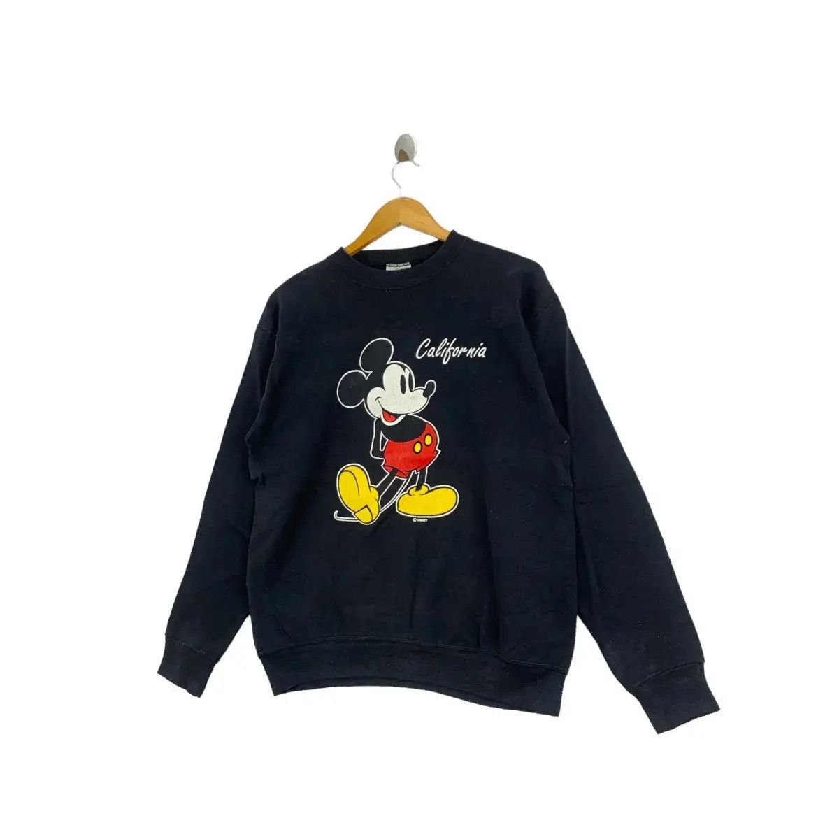 Disney Vintage 80s MICKEY MOUSE California Disney Cartoon Print Size US M / EU 48-50 / 2 - 3 Thumbnail