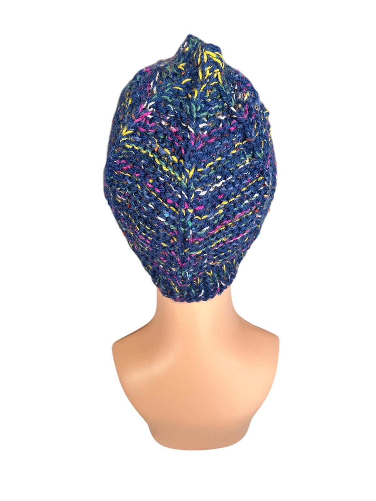 Japanese Brand × Kapital × Vintage Crochet Knitted Handmade Beanie Hats Size ONE SIZE - 2 Thumbnail