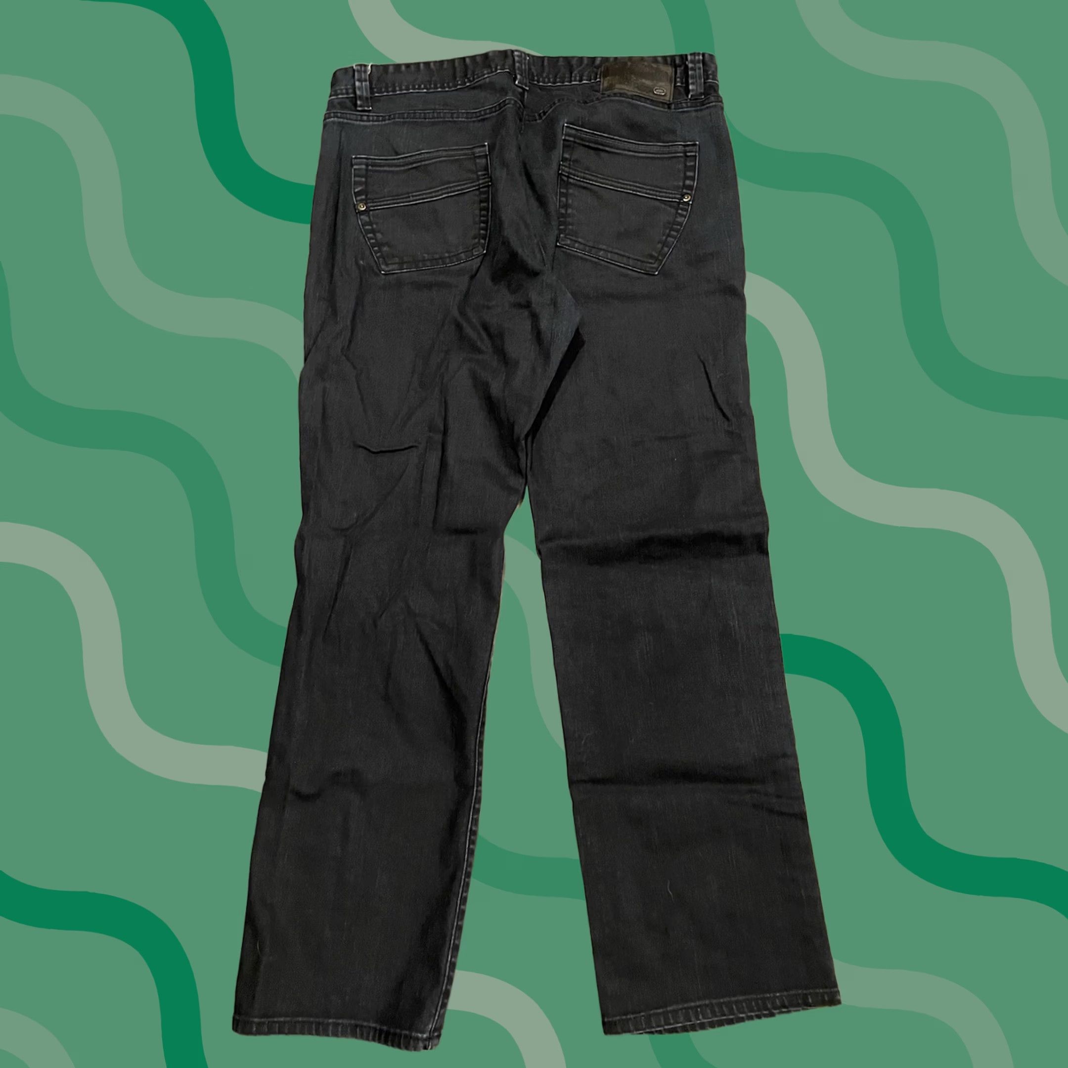 Ecko Unltd. Ecko Unltd Jeans Mens 40x34 Dark Blue Denim Slim Straight Hip Hop 90s City Brand: Ecko Unltd. 40 Inseam 5-Pocket Logo VINTAGE? Size US 40 / EU 56 - 1 Thumbnail