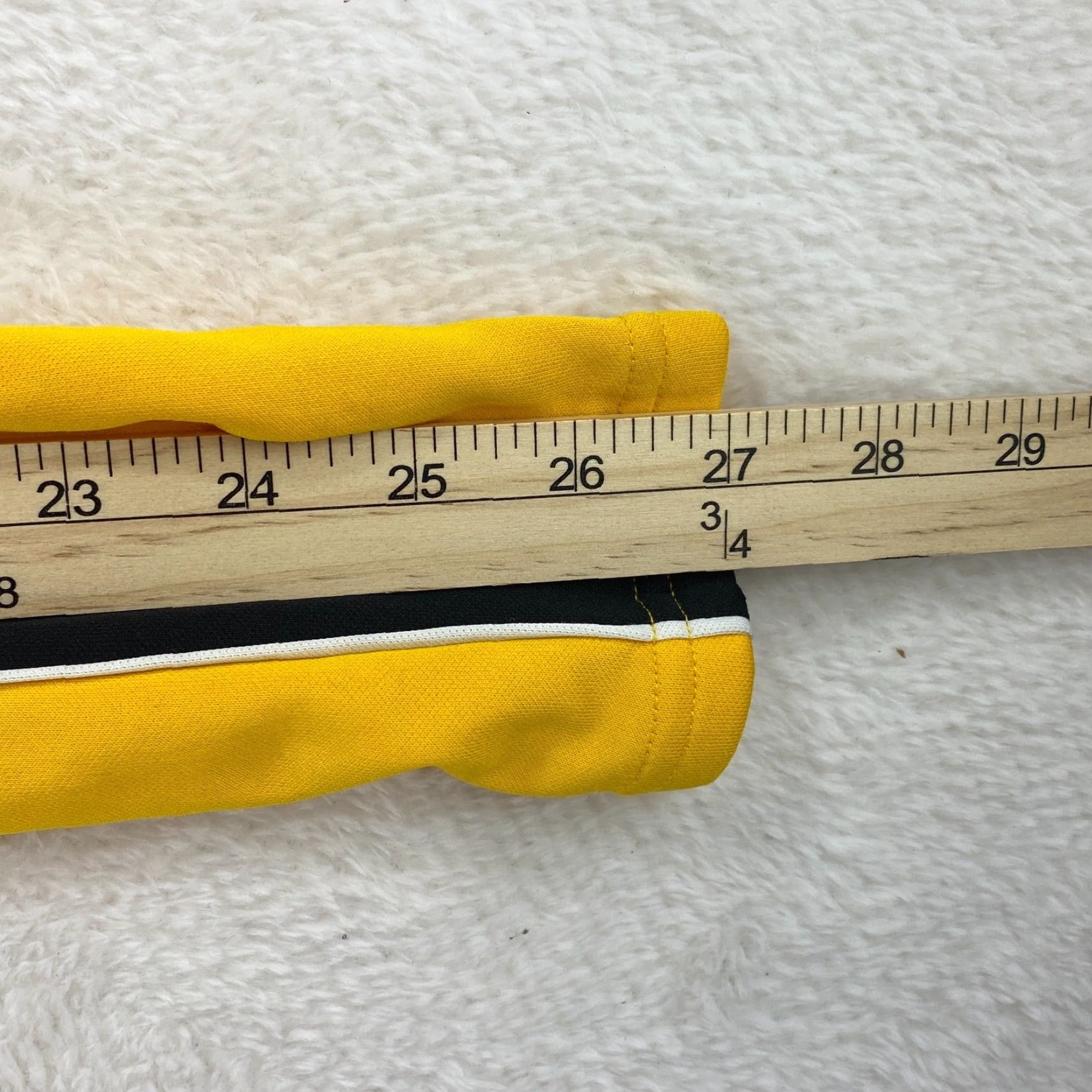 PEARL iZUMi Pearl Izumi Men Shirt XL Cycling Bicycle Jersey Yellow Black Long Sleeve 3/4 Zip Size US XL / EU 56 / 4 - 6 Thumbnail