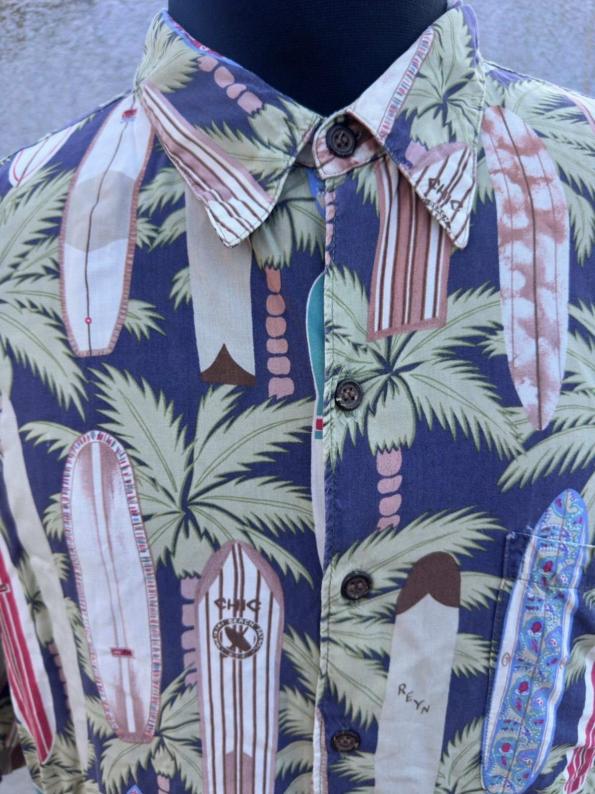 Reyn Spooner PreOwned Reyn Spooner Hawaiian Print Multicolored Men's XXL Size US XXL / EU 58 / 5 - 3 Thumbnail