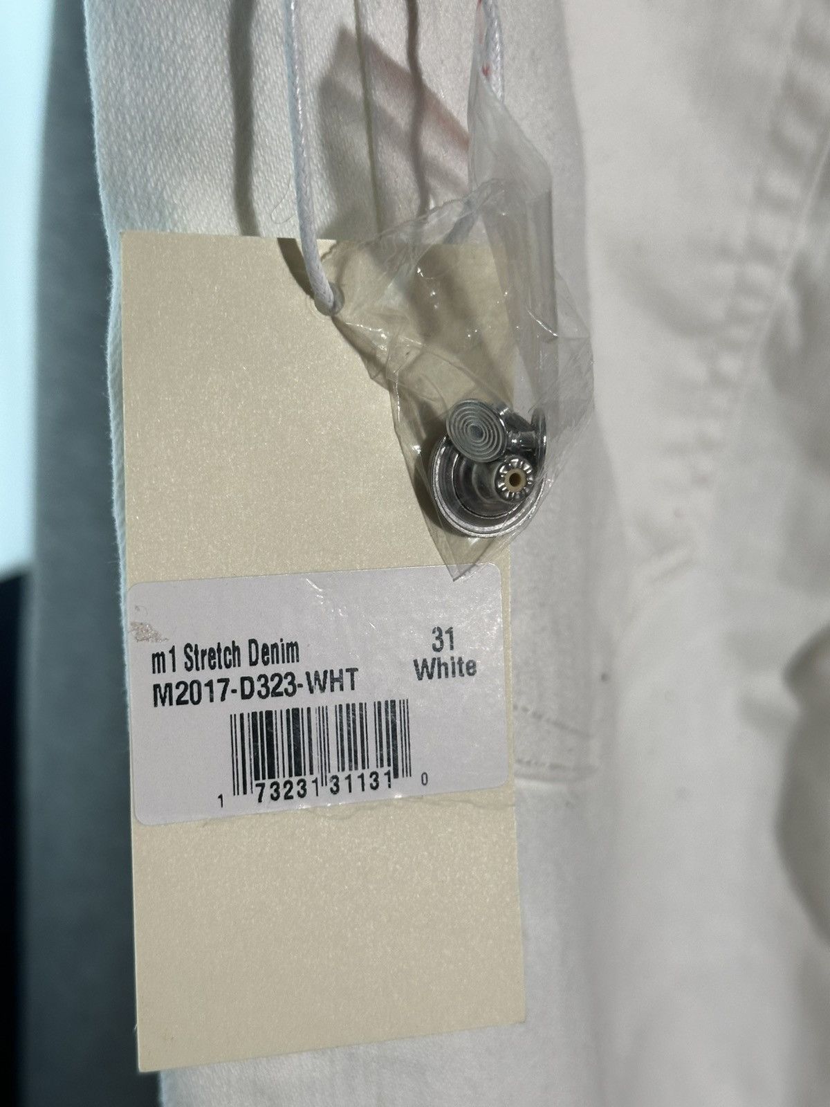 MNML Cream MNML M1 Distressed Skinny Jeans Sz 31 Size US 31 - 3 Thumbnail