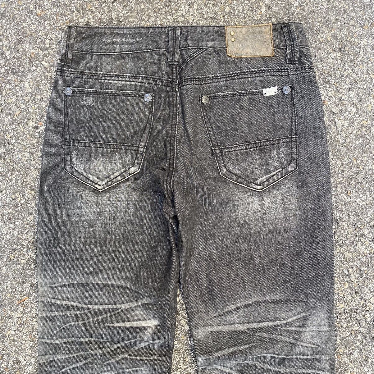 Hysteric Glamour Faded Black Jeans Washed Japanese Clawmark Clride Denim Size US 30 / EU 46 - 12 Thumbnail
