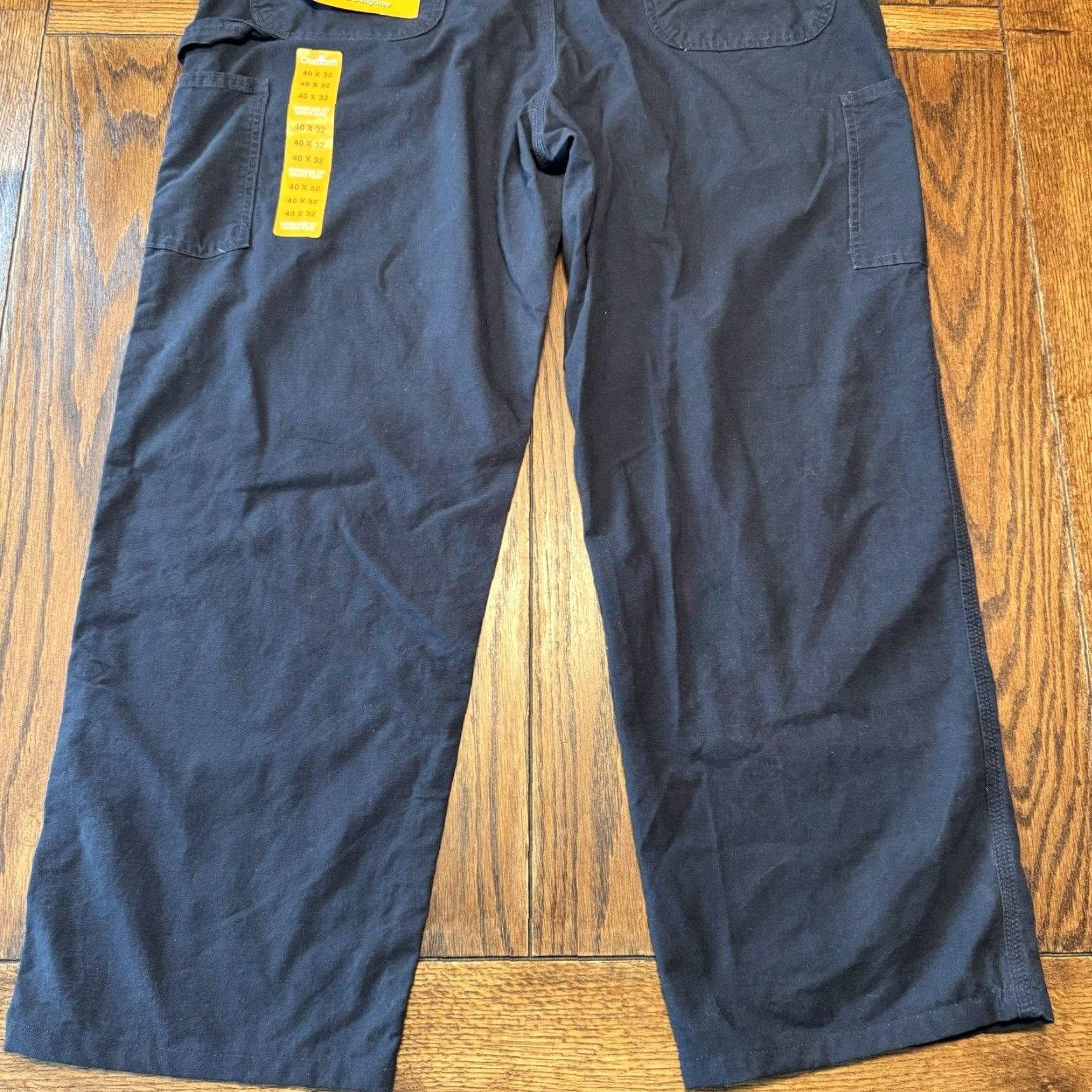 Carhartt VINTAGE Carhartt Canvas Work Dungaree B151 BLB Utility Pants Mens 40x32 Dark Blue New 38x30 Rise 14 Leg 10 Slim? Size US 40 / EU 56 - 6 Thumbnail