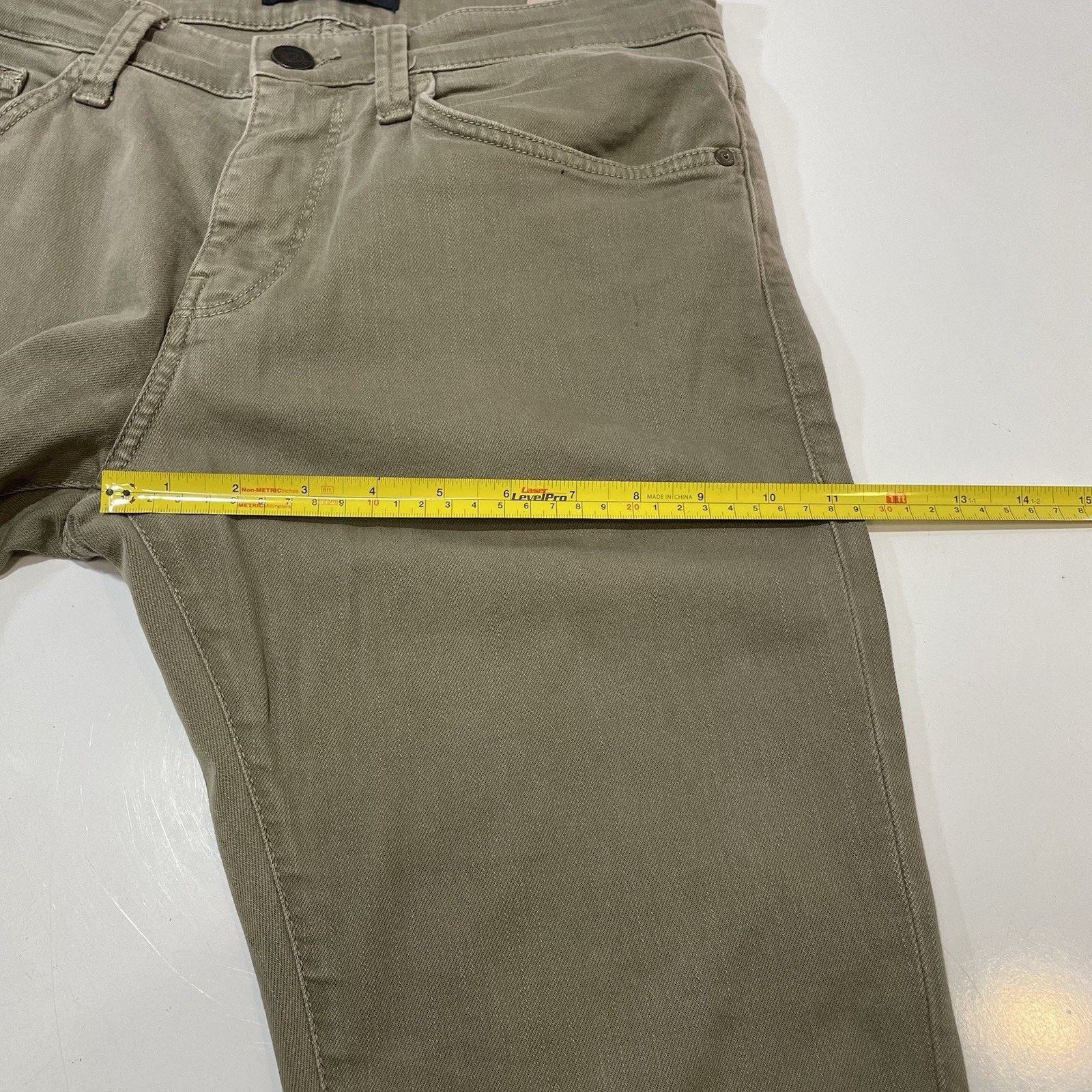 Mavi Mavi Jeans Marcus Slim Straight Leg Olive Green 31x32 Jeans Size US 31 - 5 Thumbnail