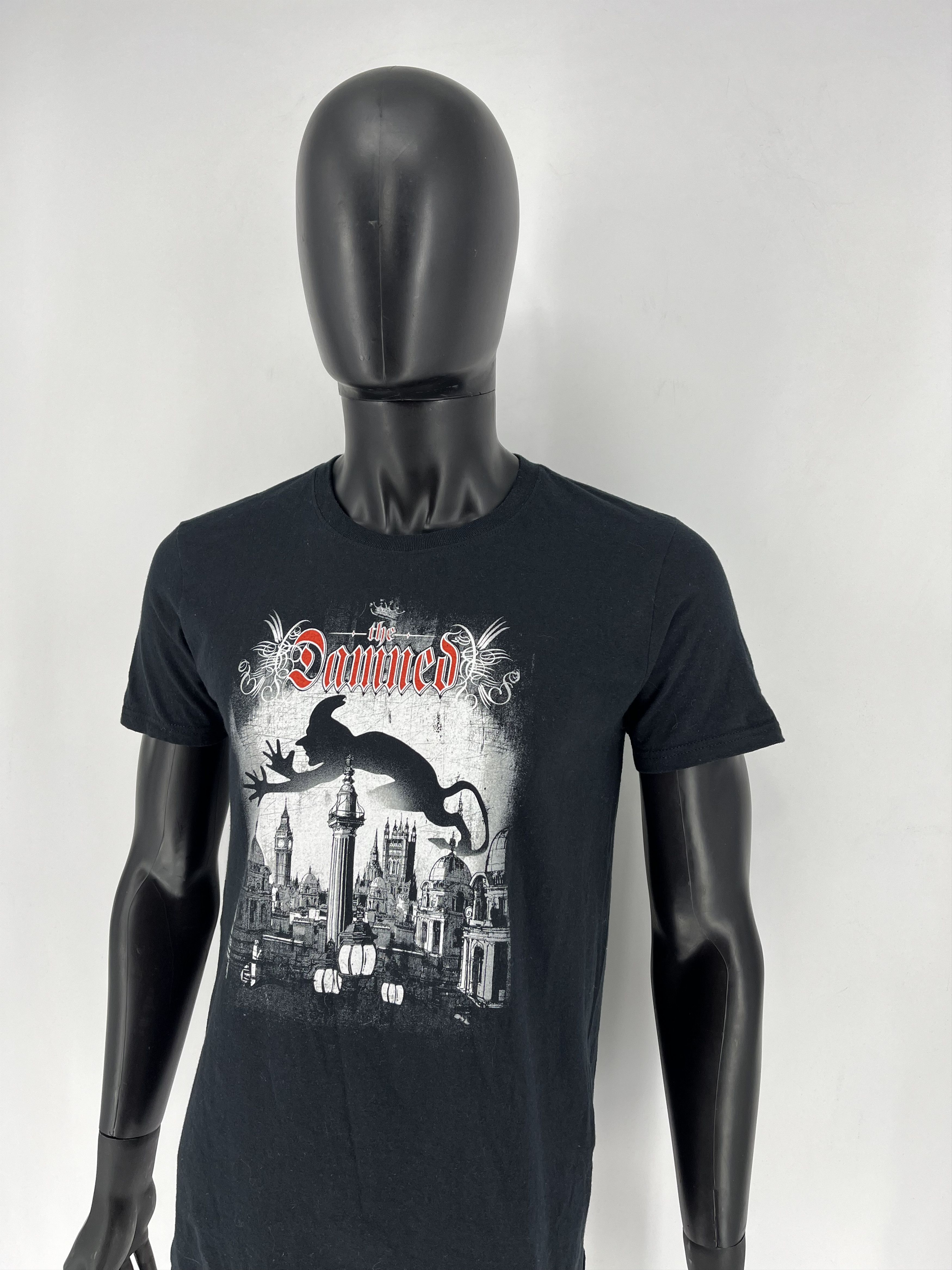 Band Tees × Vintage Vintage 90s The DAMNED Punk Rock T-Shirt Rare Retro Hype Y2K Size US M / EU 48-50 / 2 - 4 Thumbnail