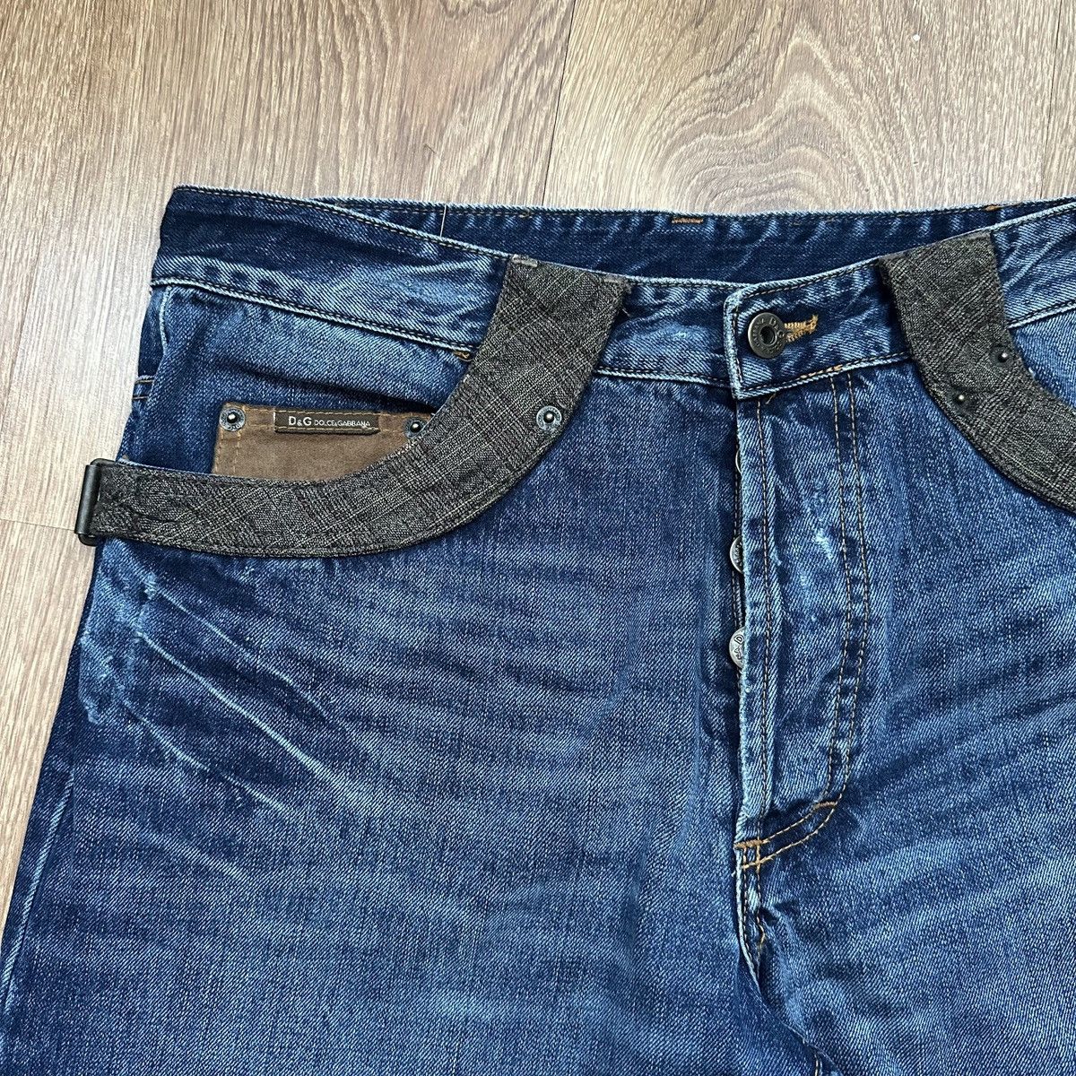 Dolce & Gabbana × Vintage Crazy Rare Vintage Dolce & Gabbana jeans Y2k hype item Size US 34 / EU 50 - 5 Thumbnail