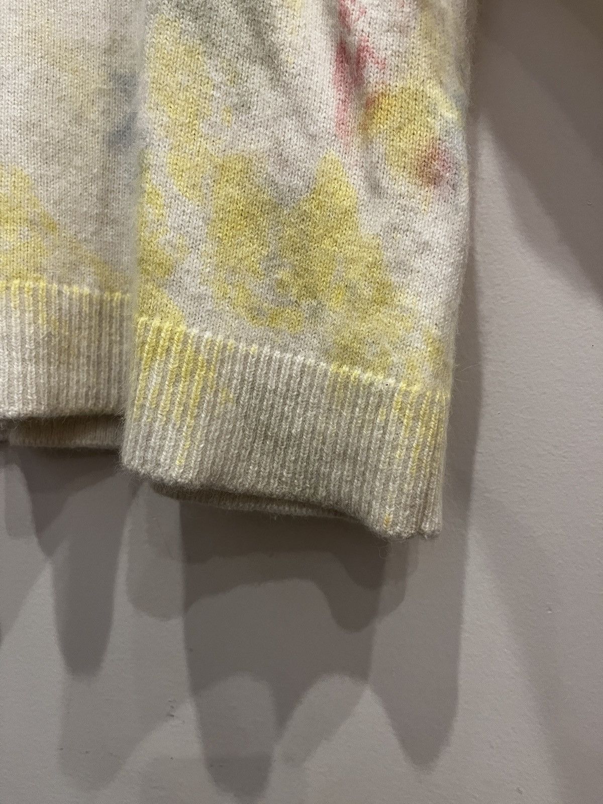 John Elliott John Elliot Angora Painted Sweater (unisex) Size US S / EU 44-46 / 1 - 14 Thumbnail