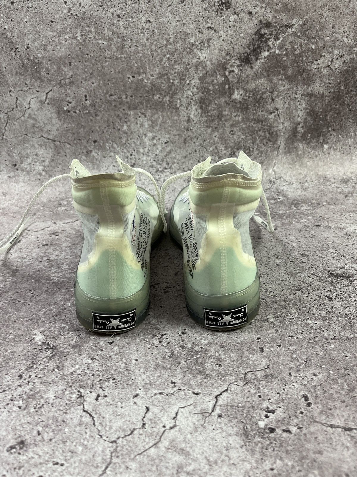 Converse × Off-White Off-White x Converse Chuck Taylor 70 Vulcanized Virgil Abloh Size US 9.5 / EU 42-43 - 4 Thumbnail
