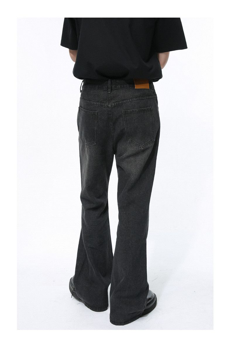 Japanese Brand × Jean Vintage Black Loose Washed Bootcut Jeans Size US 32 / EU 48 - 4 Thumbnail