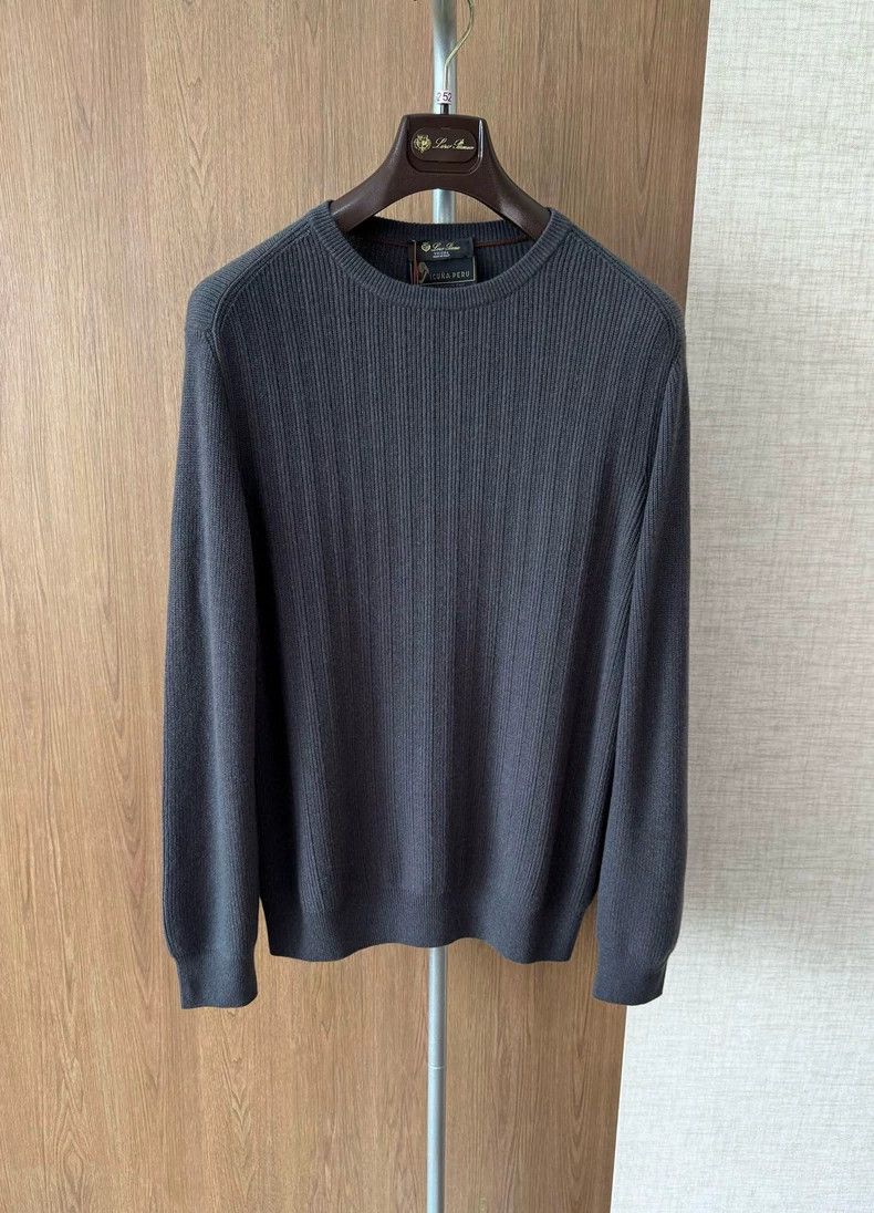 Ermenegildo Zegna Loro Piana Pure Vicuna Zip Knit Sweater Size US L / EU 52-54 / 3 - 1 Thumbnail